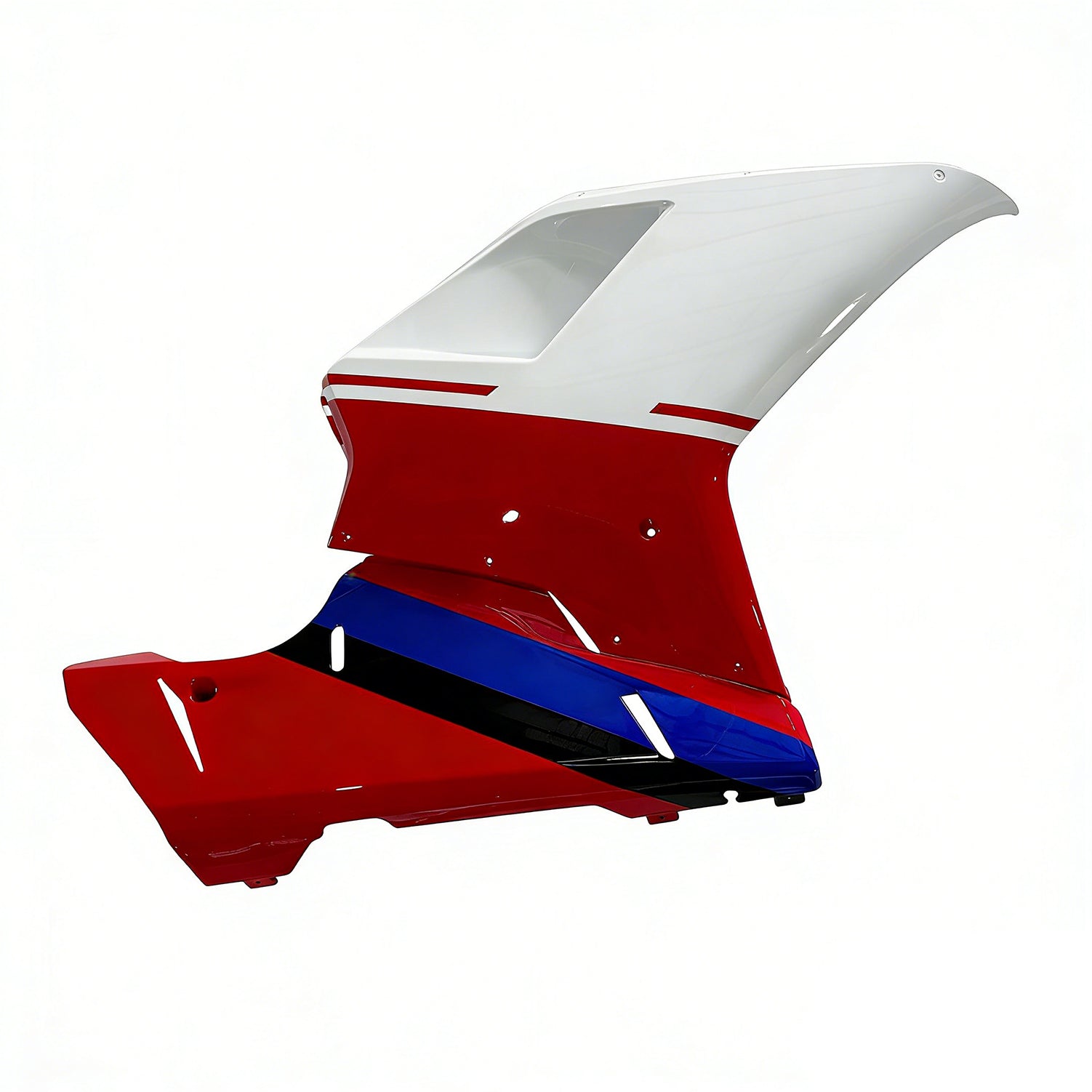 2007-2012 Ducati 1098/1198/848 Red Xerox Bodywork Fairing ABS Injection Mold 7# Generic