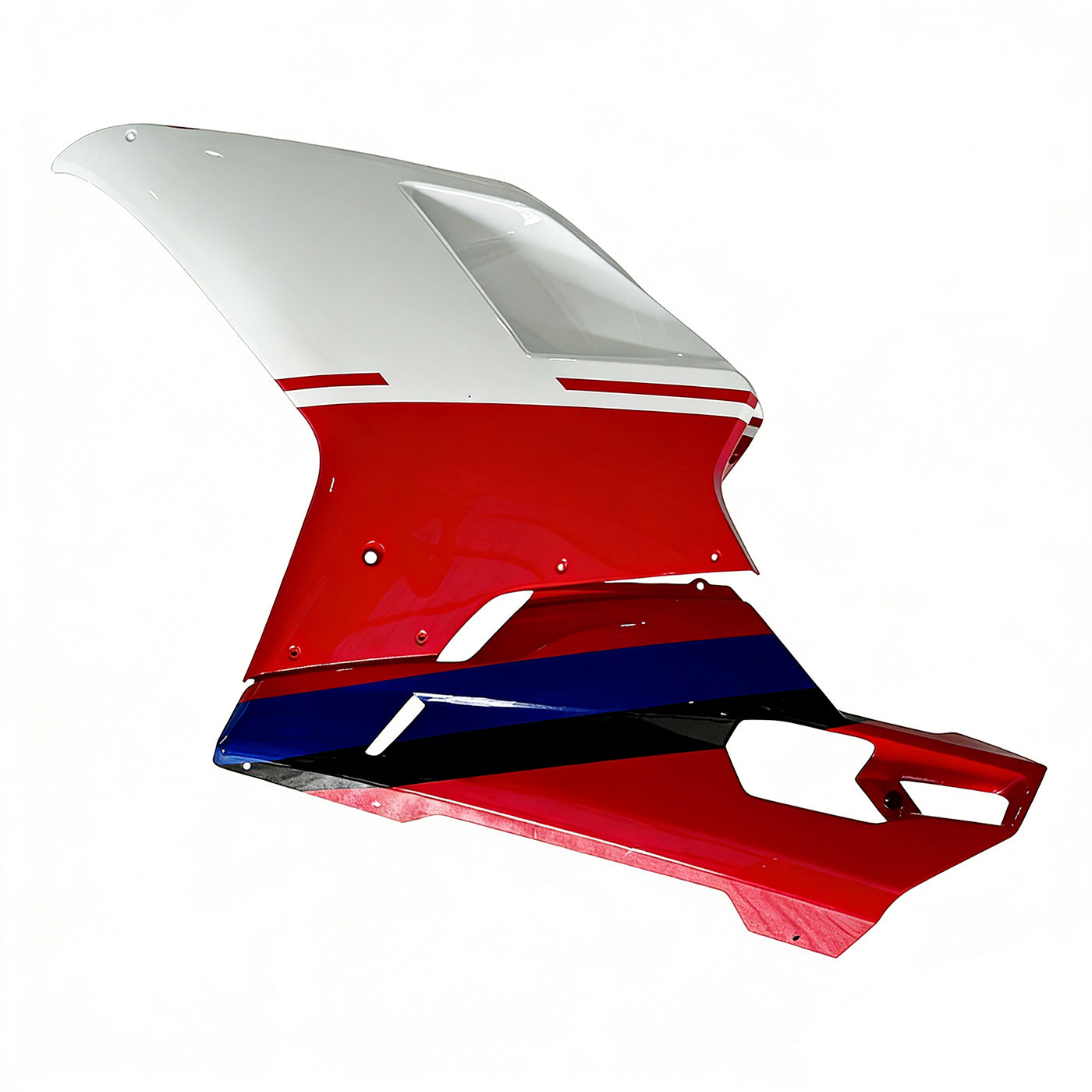 2007-2012 Ducati 1098/1198/848 Red Xerox Bodywork Fairing ABS Injection Mold 7# Generic