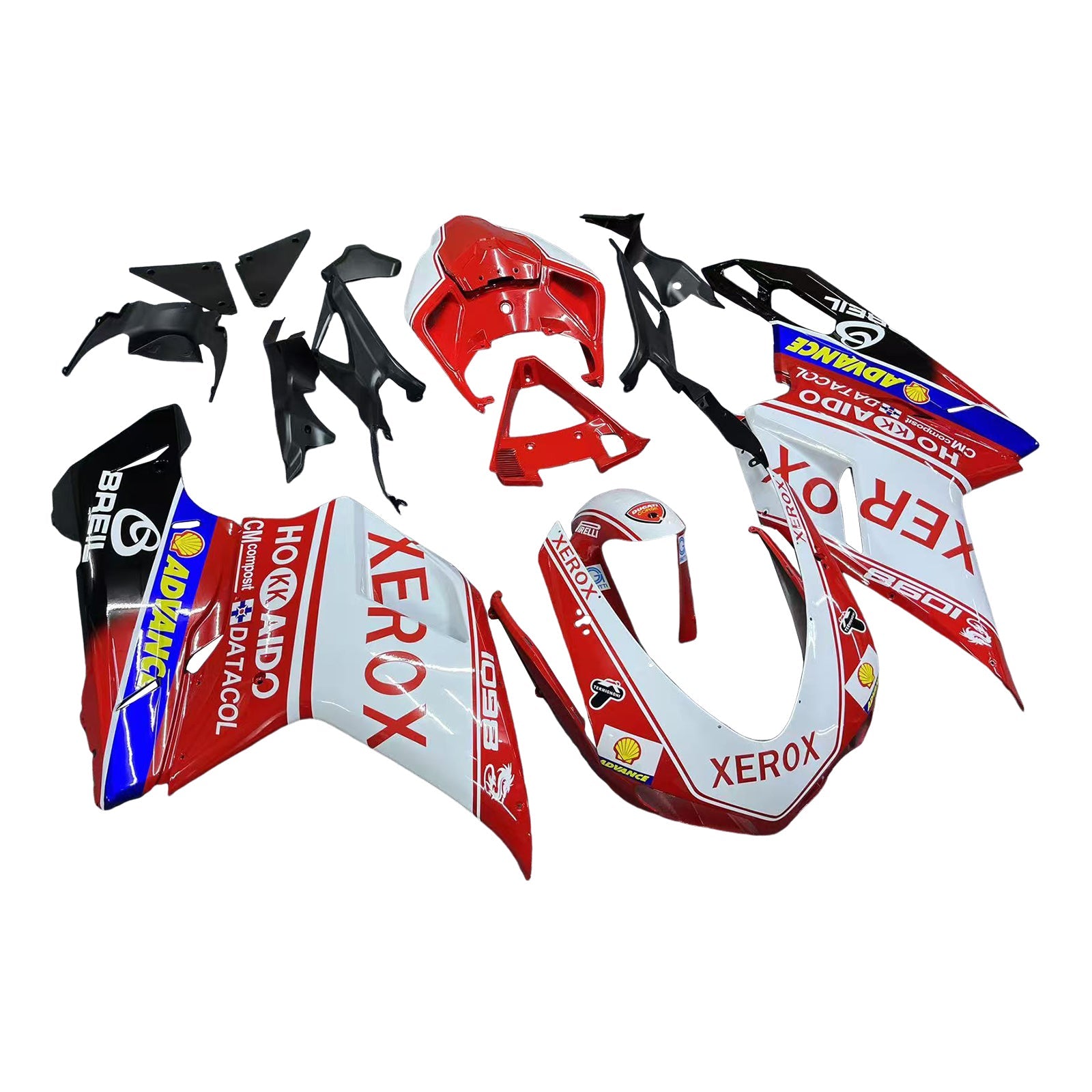 2007-2012 Ducati 1098/1198/848 Bodywork Fairing ABS Injection Mold 9# Generic