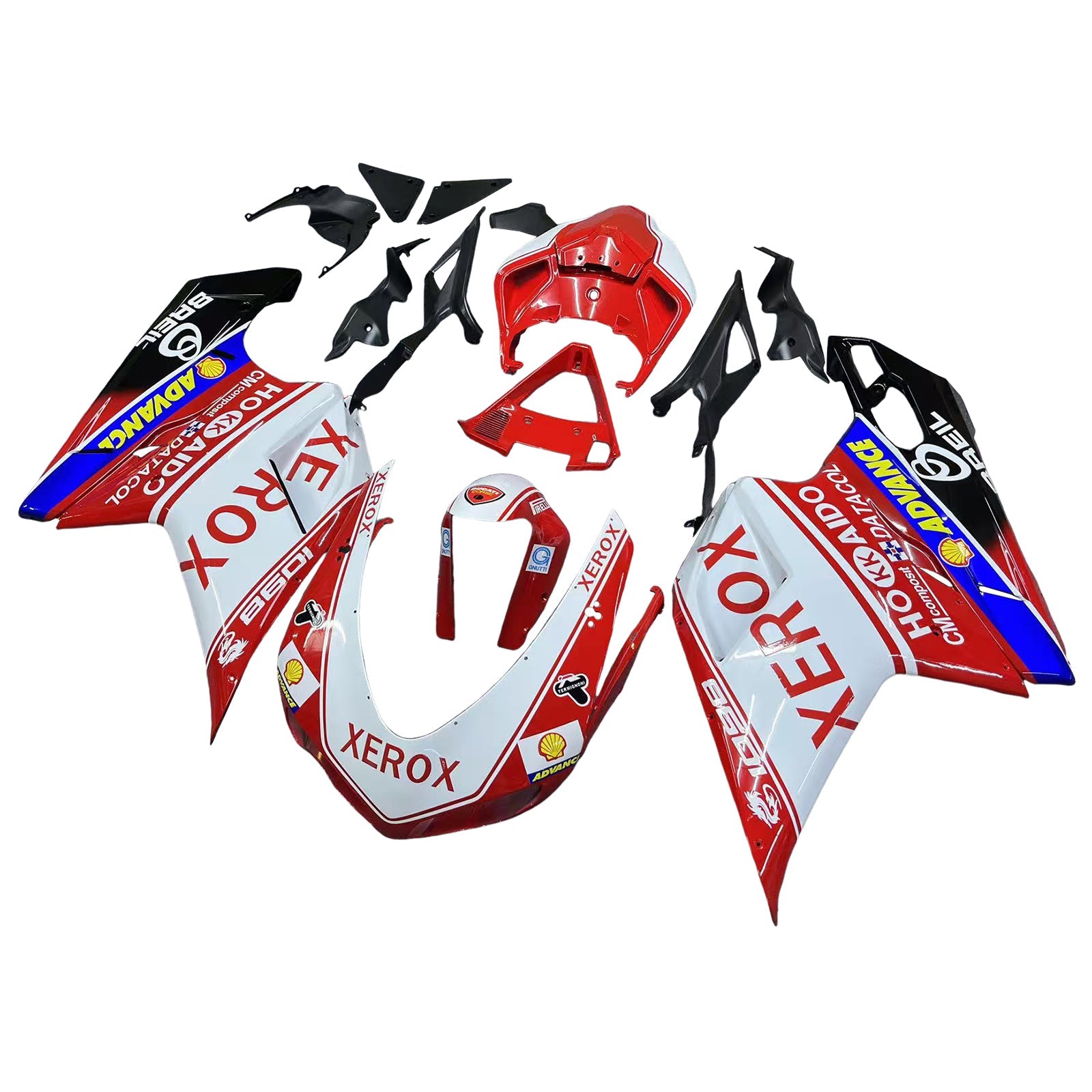 2007-2012 Ducati 1098/1198/848 Bodywork Fairing ABS Injection Mold 9# Generic