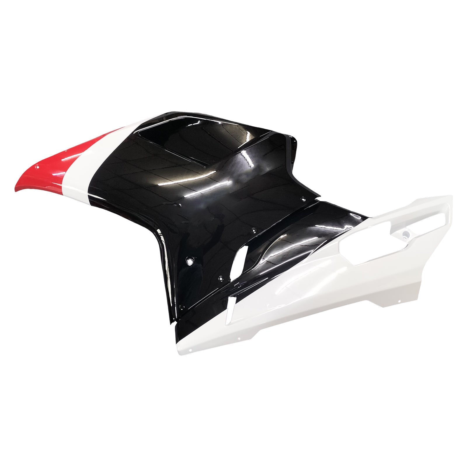 2007-2012 Ducati 1098/1198/848 Red Black Bodywork Fairing ABS Injection Mold 16# Generic