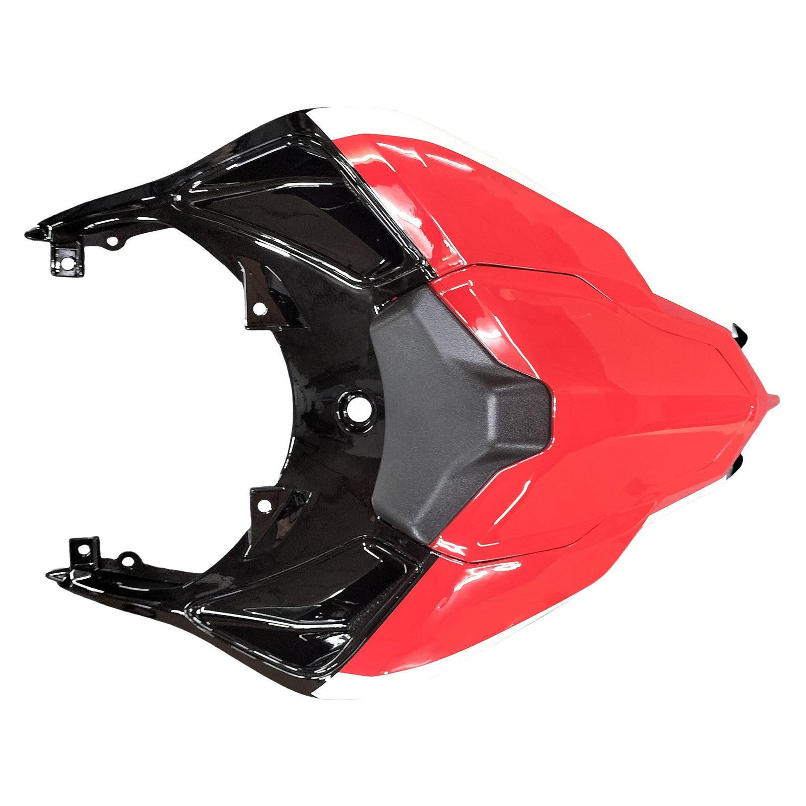 2007-2012 Ducati 1098/1198/848 Red Black Bodywork Fairing ABS Injection Mold 16# Generic