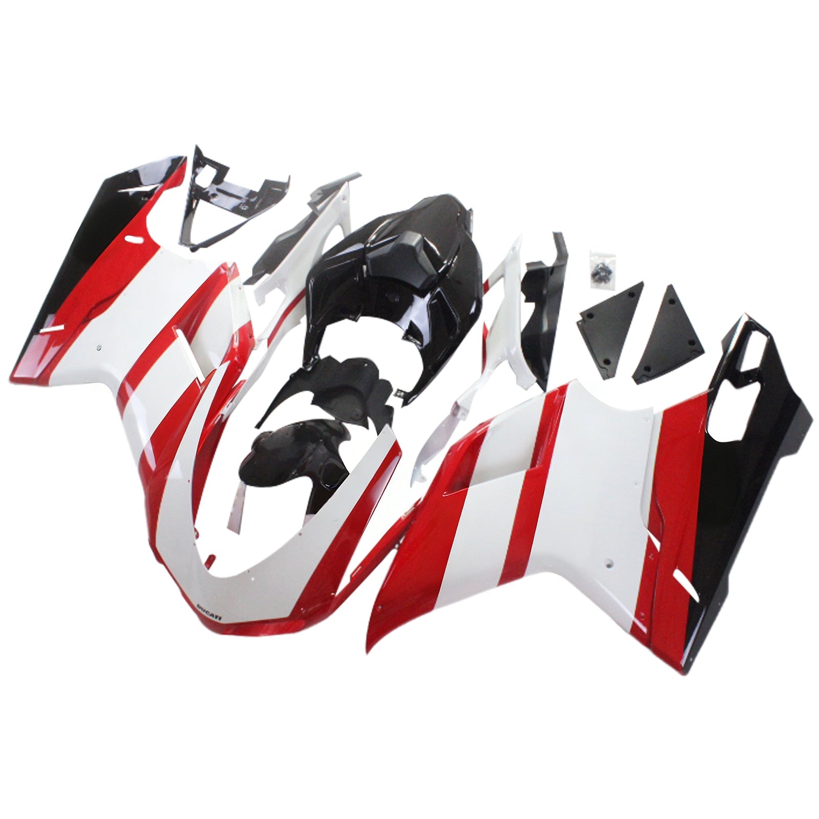 2007-2011 Ducati 1098 1198 848 Fairing Kit Bodywork ABS