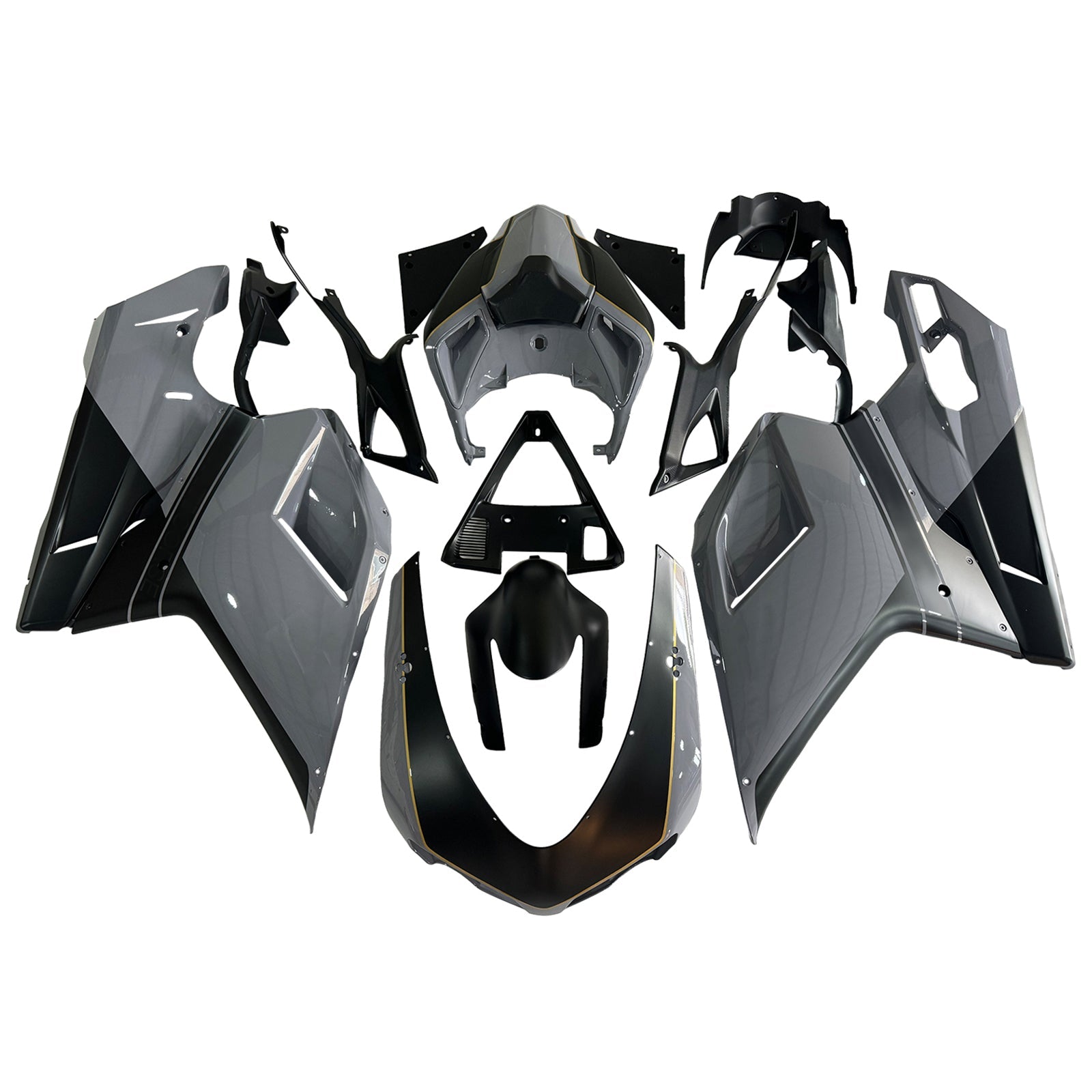 2007-2011 Ducati 1098 1198 848 Fairing Kit Bodywork ABS