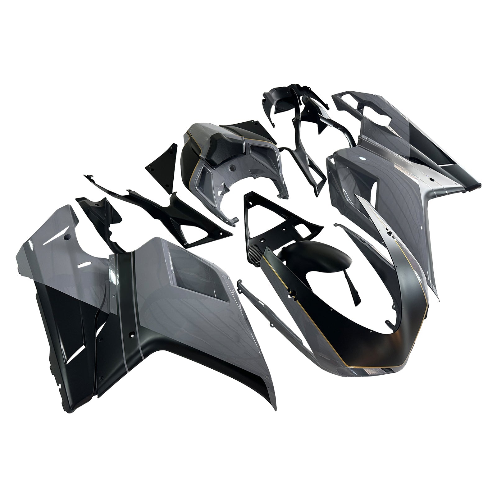 2007-2011 Ducati 1098 1198 848 Fairing Kit Bodywork ABS