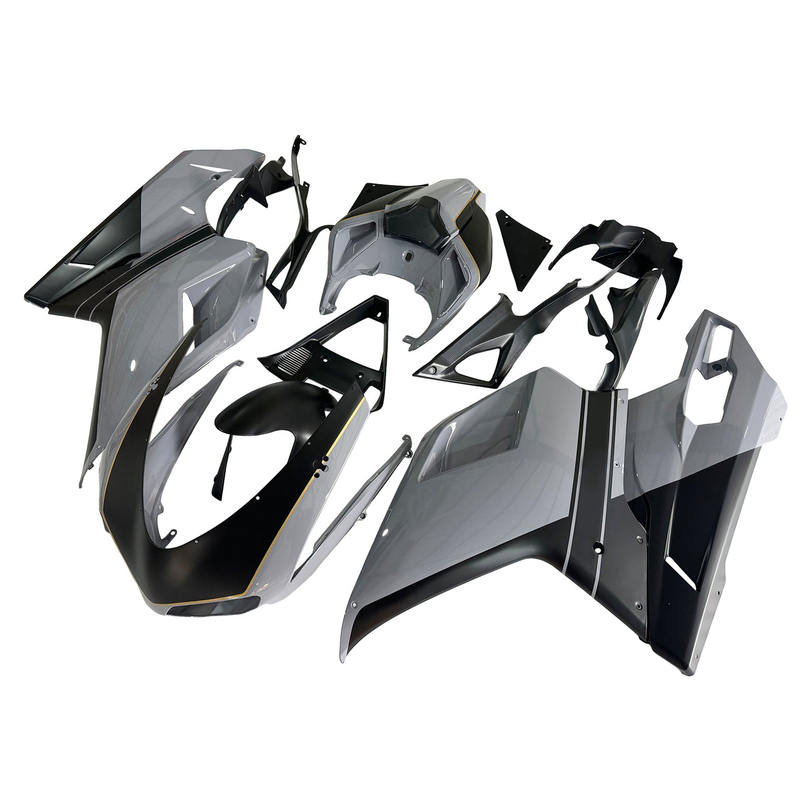 2007-2011 Ducati 1098 1198 848 Fairing Kit Bodywork ABS