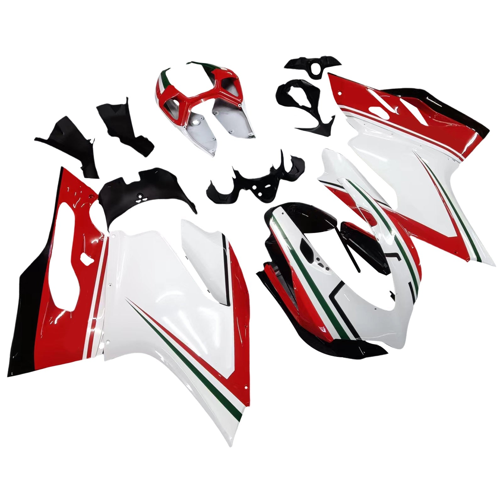 2012-2015 Ducati 1199/899 Injection Fairing Kit Bodywork Plastic ABS