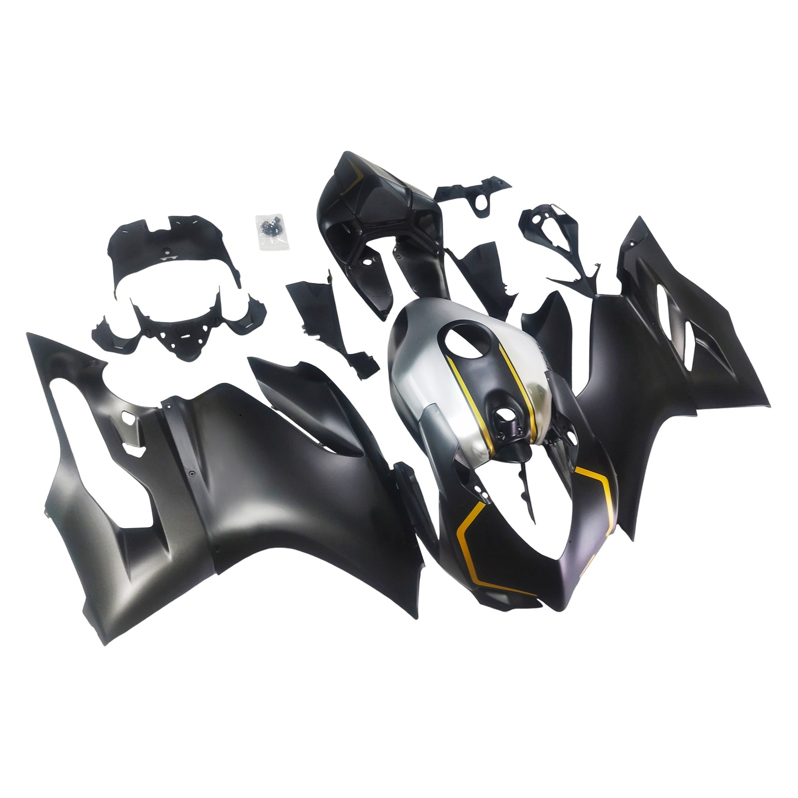 2012-2015 Ducati 1199 899 Injection Fairing Kit Bodywork Plastic ABS#109