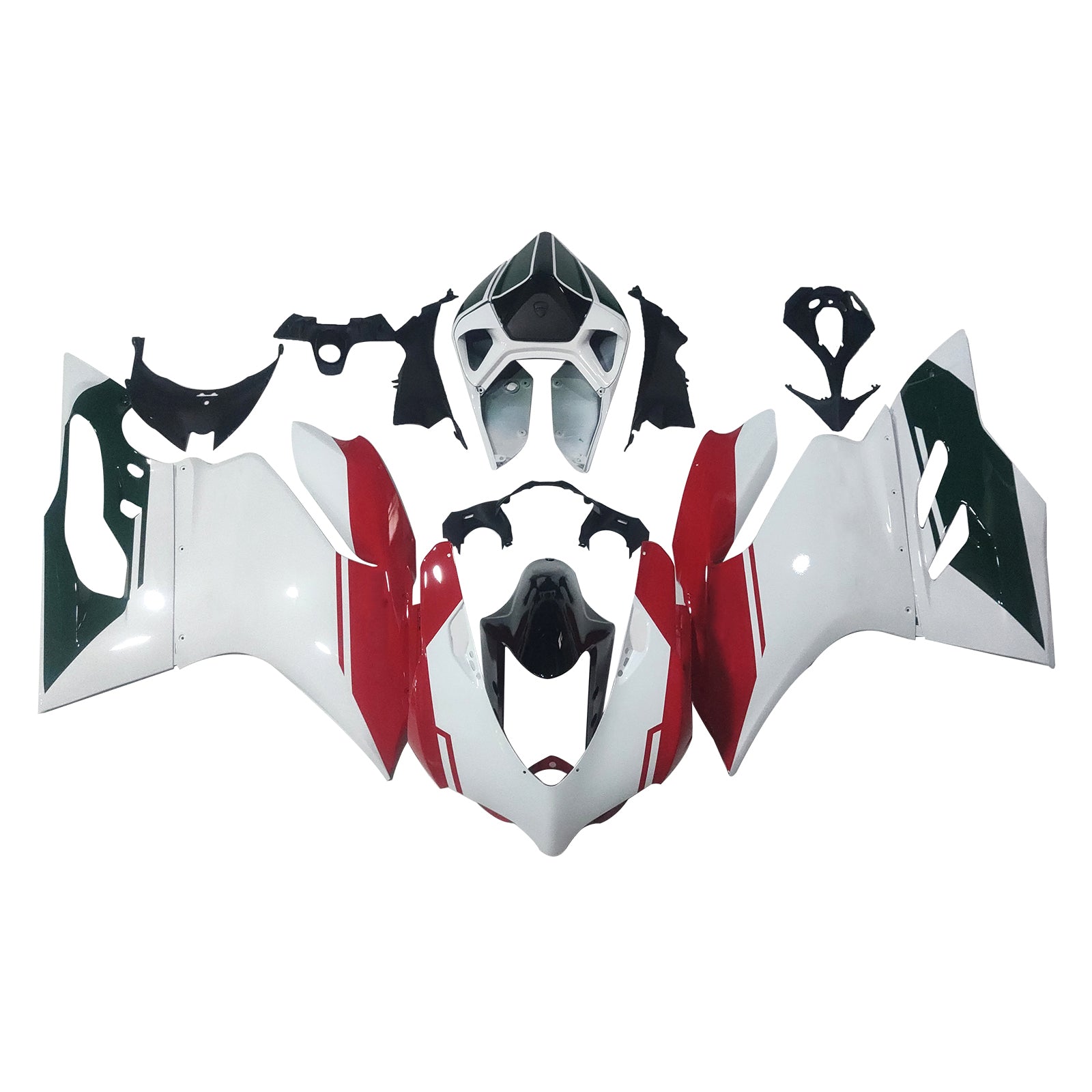 2012-2015 Ducati 1199 899 Injection Fairing Kit Bodywork Plastic ABS#121