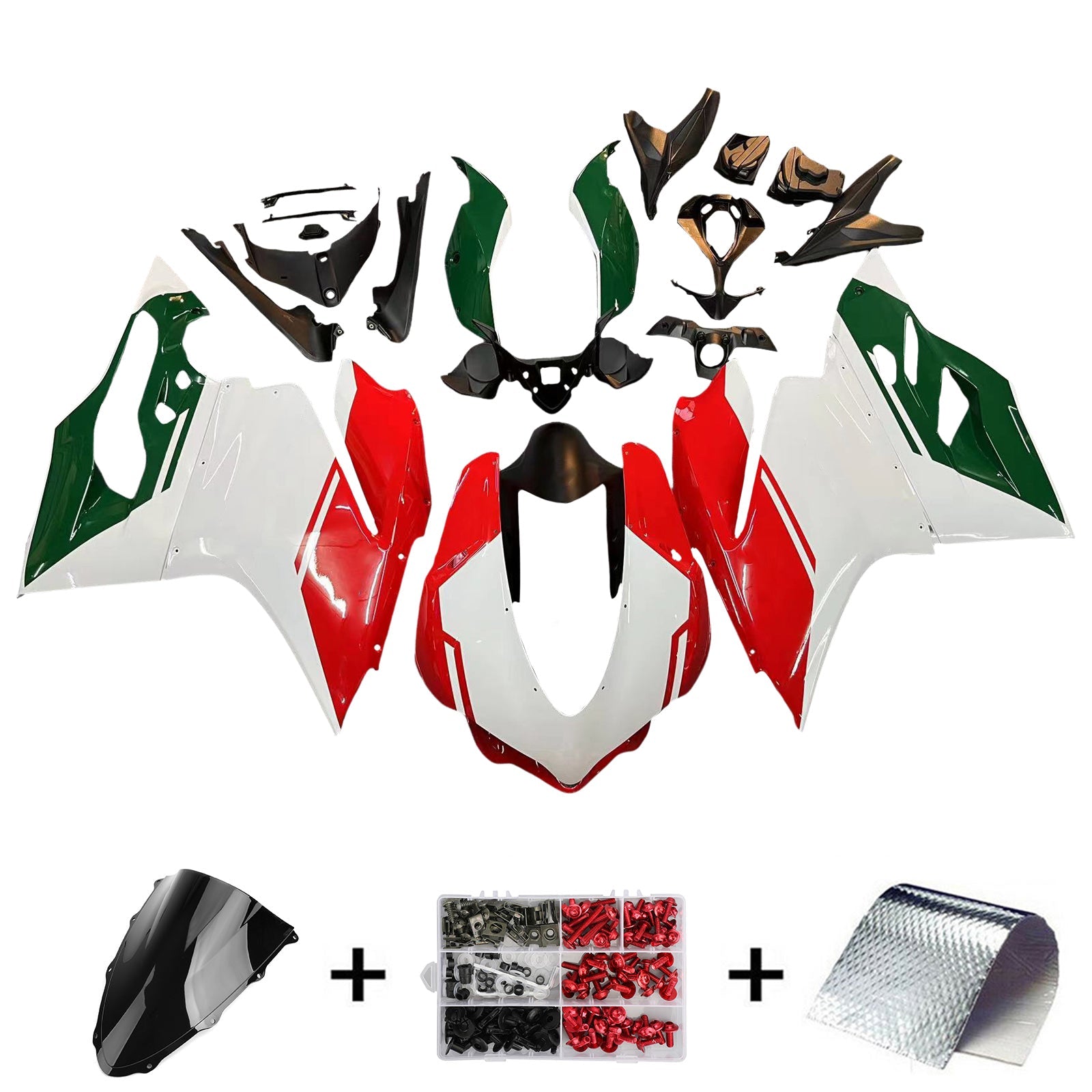 2015-2020 Ducati 1299 959 Amotopart Fairing Kit Bodywork ABS #5