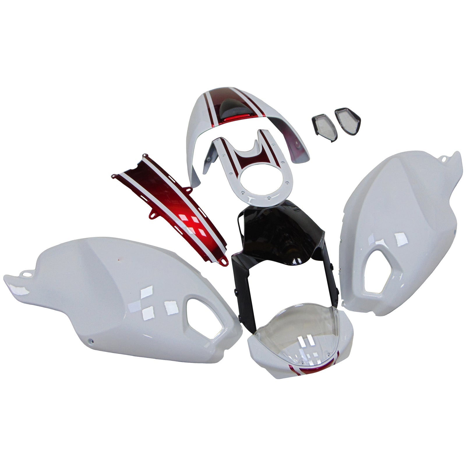All years Ducati Monster 696 796 1100 S EVO Fairing Kit Bodywork