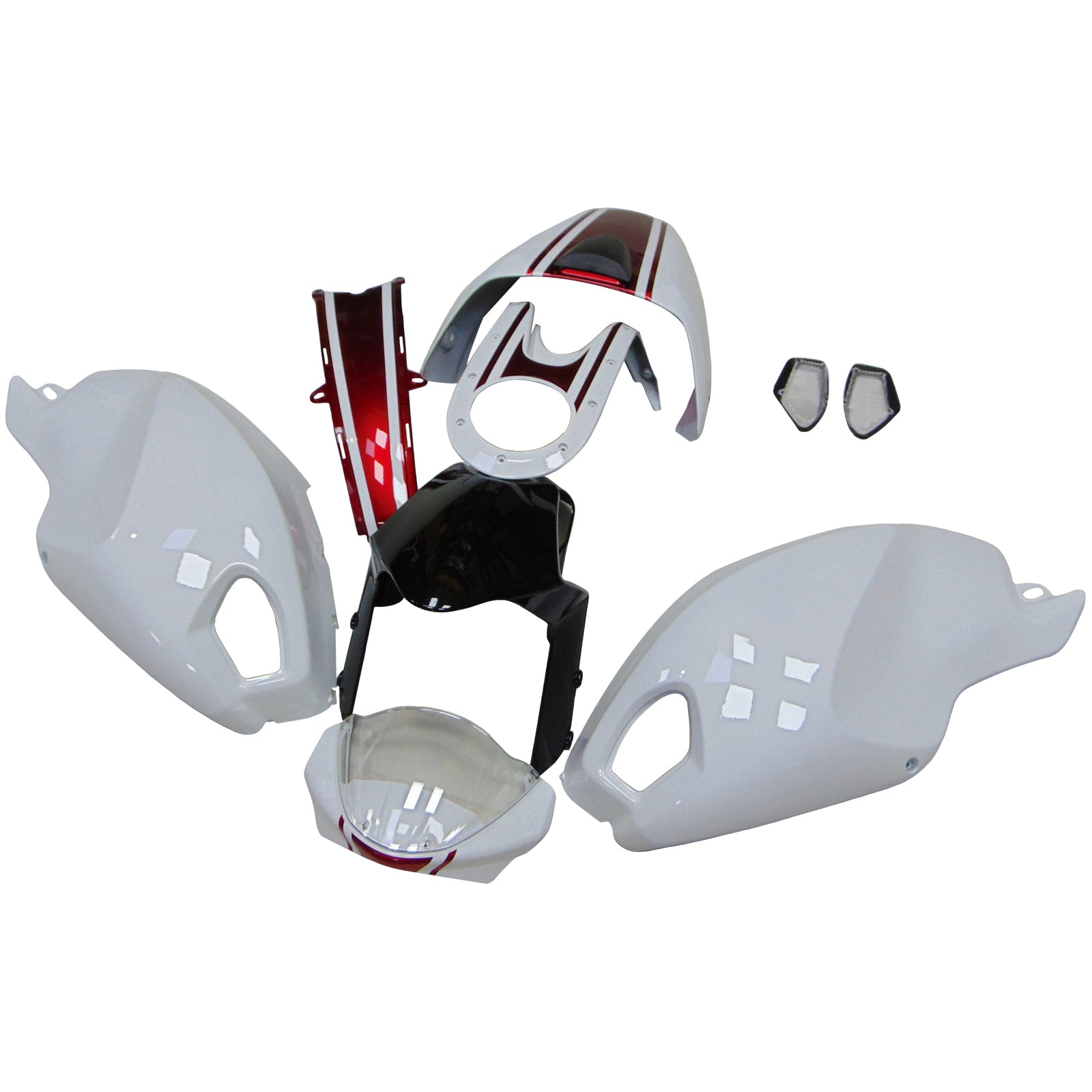All years Ducati Monster 696 796 1100 S EVO Fairing Kit Bodywork