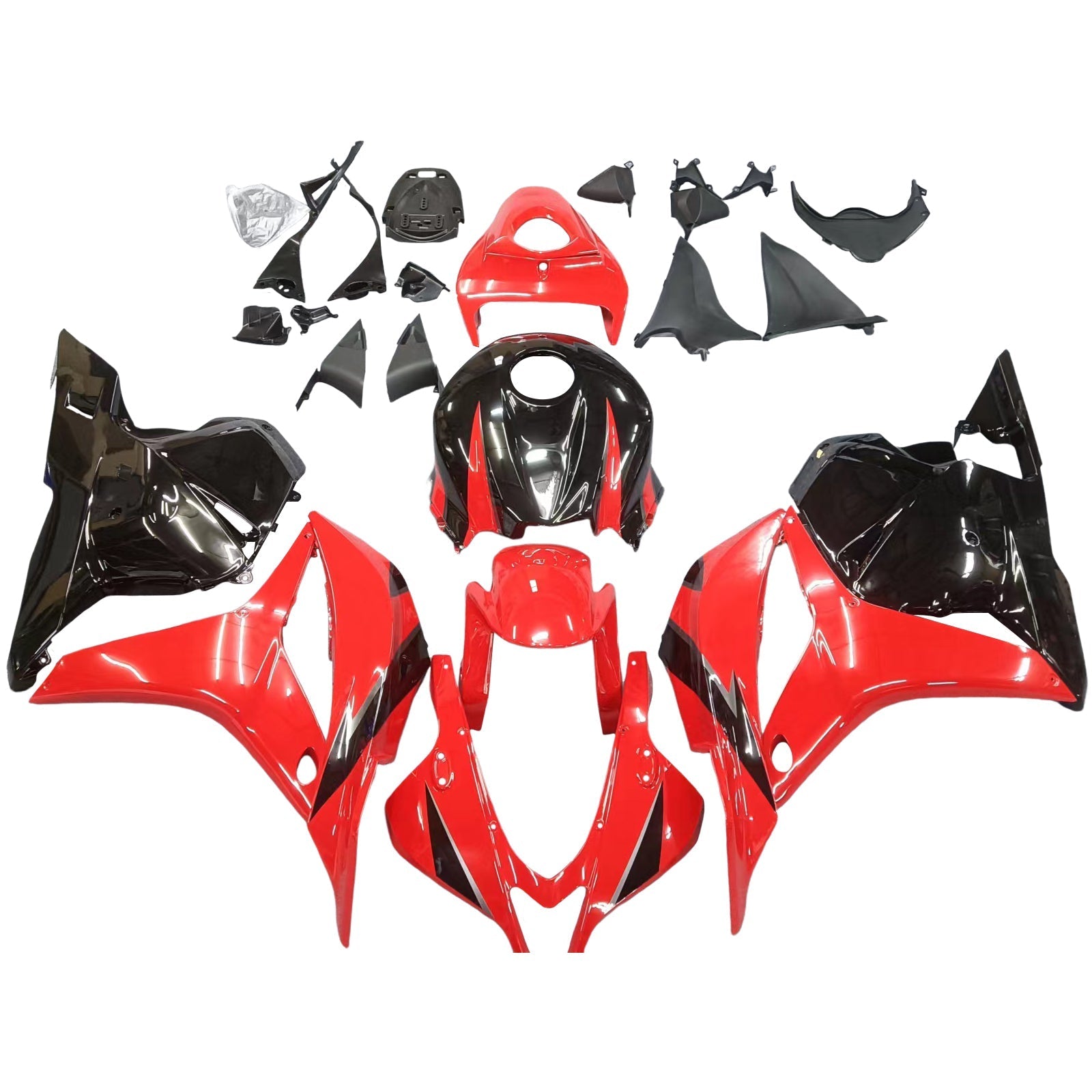 2009-2012 Honda CBR600RR Red&Black Amotopart Fairing Kit