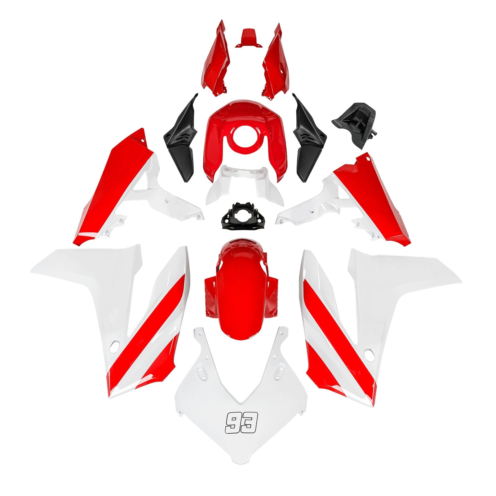 Injection ABS Plastic Bodywork Fairing Kit for Honda CBR650R 2024-2025