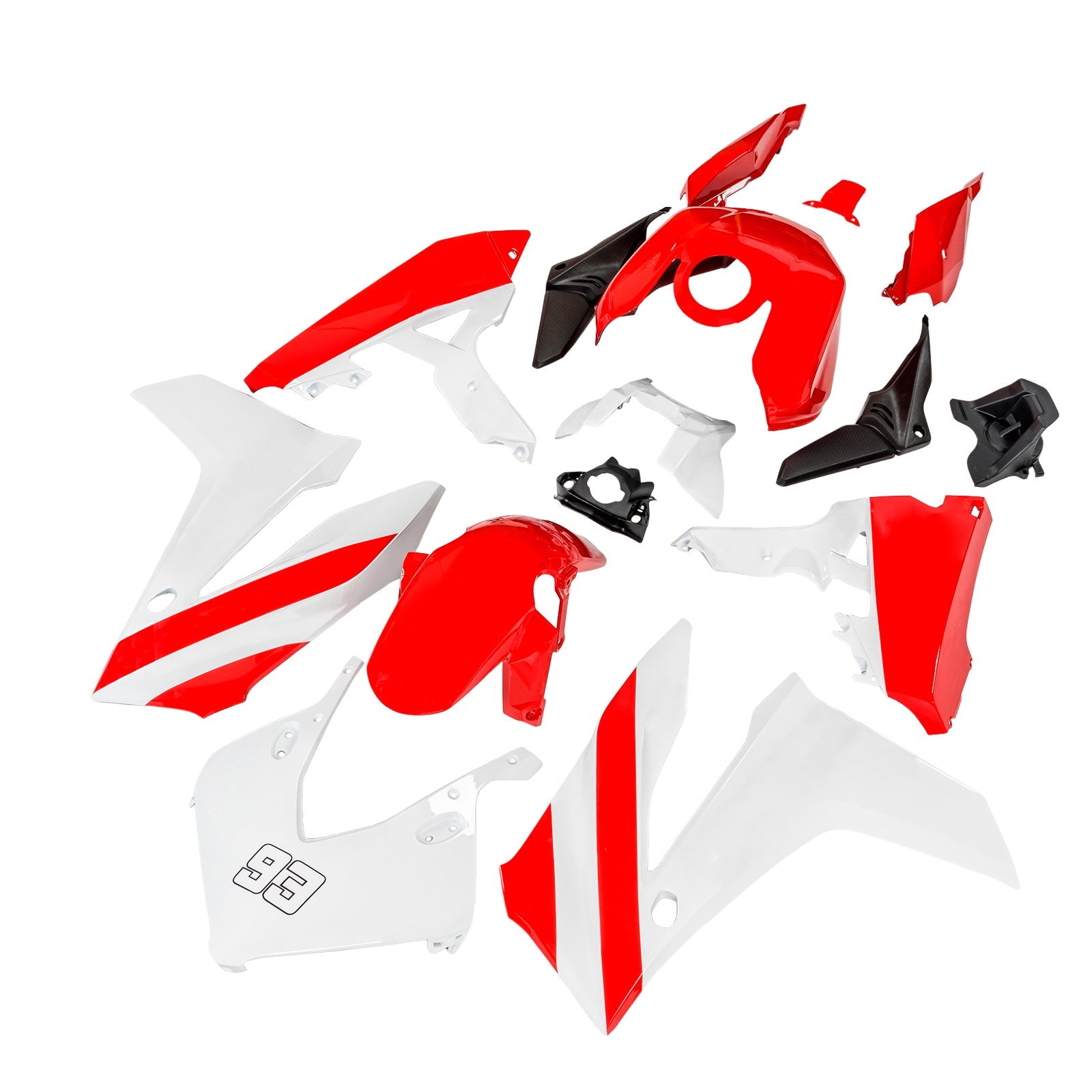 Injection ABS Plastic Bodywork Fairing Kit for Honda CBR650R 2024-2025