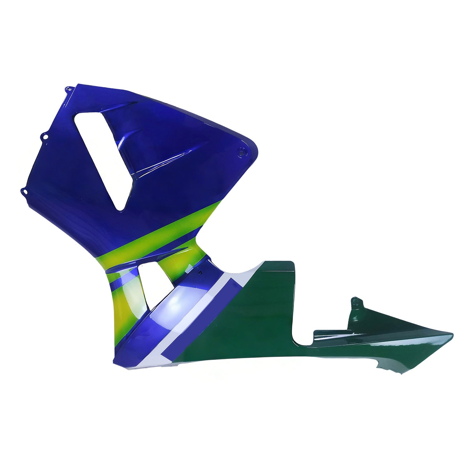 2003-2004 Honda CBR 600 RR Blue & Green Movistar Racing Fairings Generic