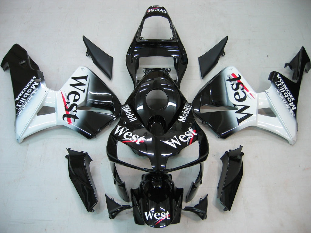 2003-2004 CBR600RR Bodywork Fairing Multi-Color ABS Injection Molded Plastics Set 10# Generic