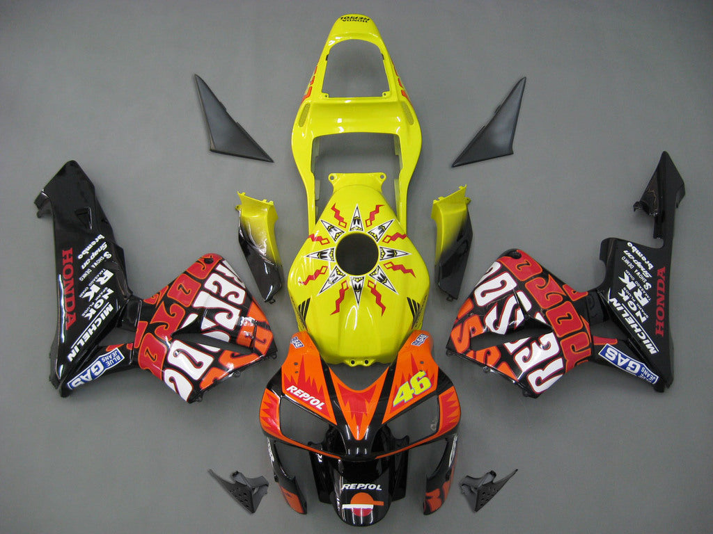 2003-2004 CBR600RR Bodywork Fairing Multi-Color ABS Injection Molded Plastics 12# Generic