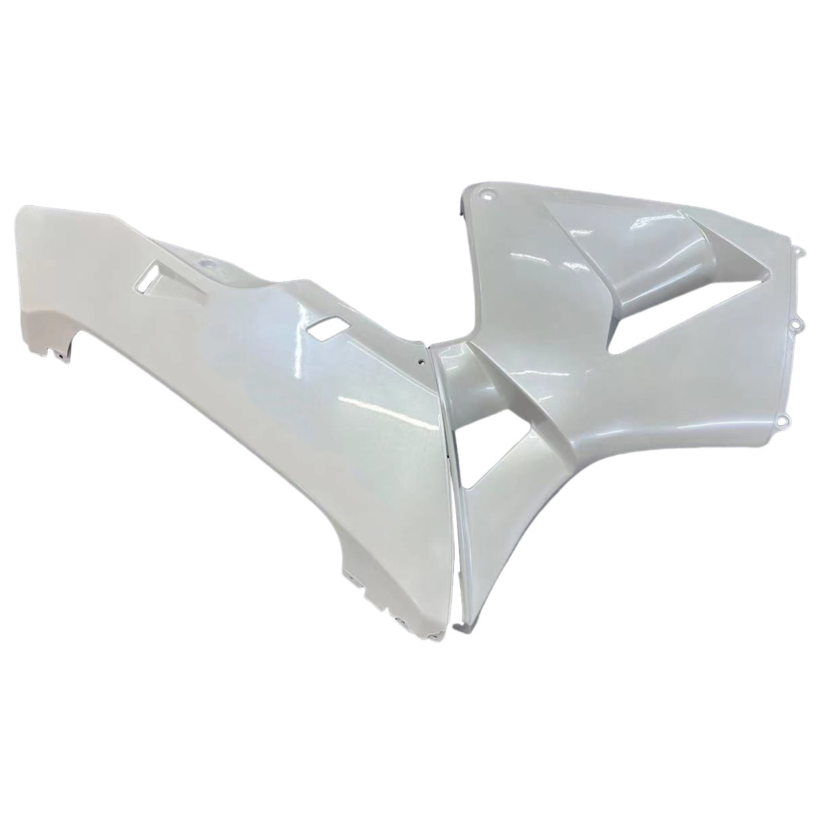2003-2004 CBR600RR Bodywork Fairing White ABS Injection Molded Plastics Set Generic