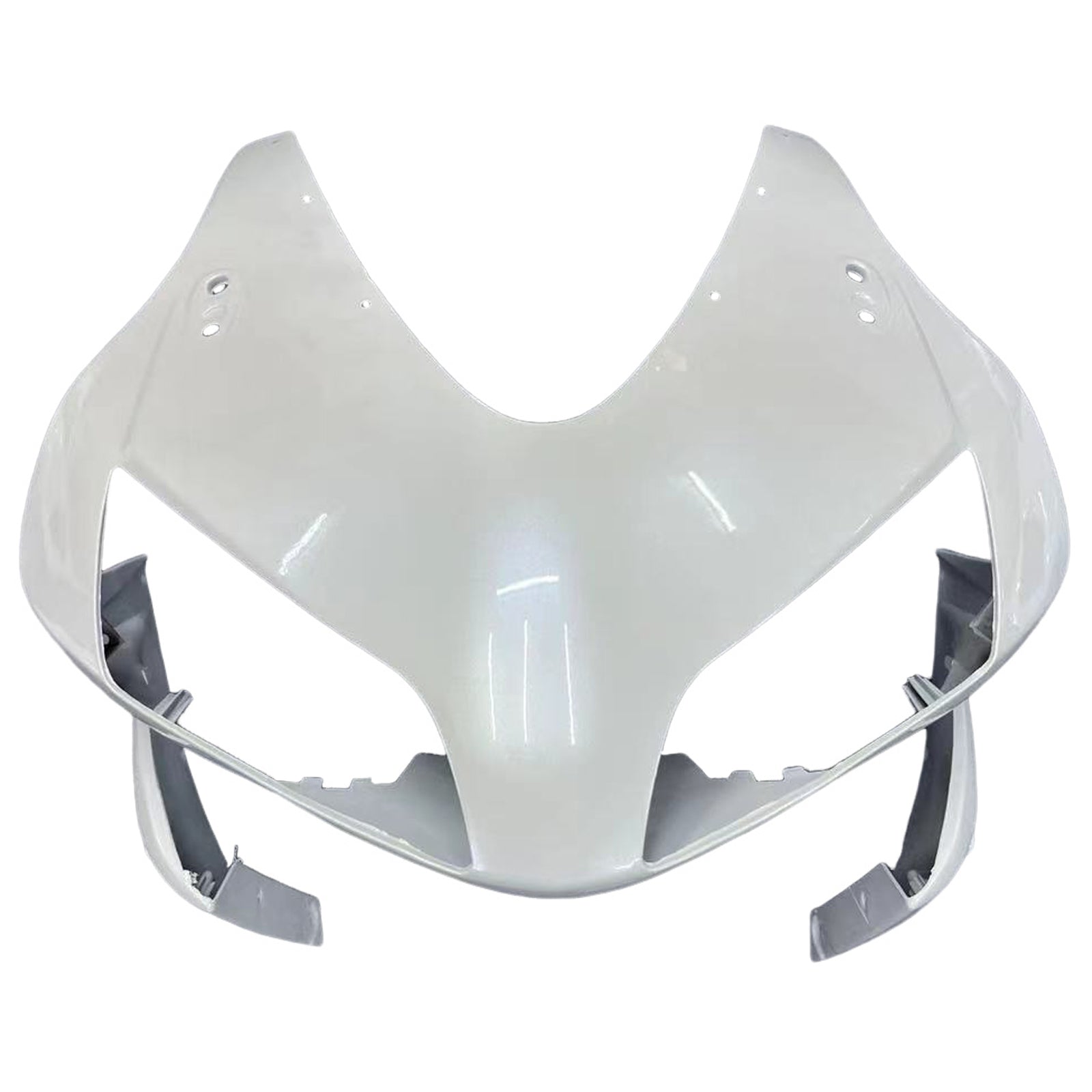 2003-2004 CBR600RR Bodywork Fairing White ABS Injection Molded Plastics Set Generic