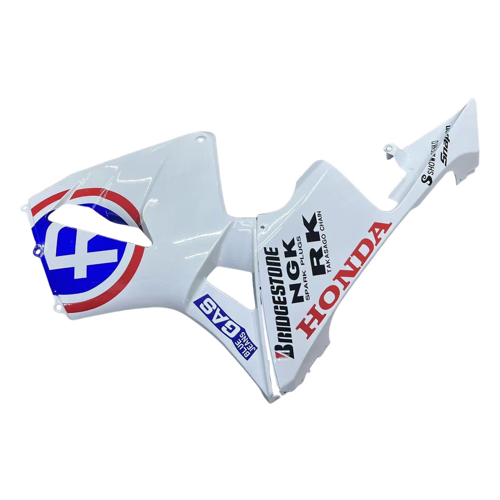 2003-2004 Honda CBR 600 RR No.2 White Repsol Racing Fairings Generic