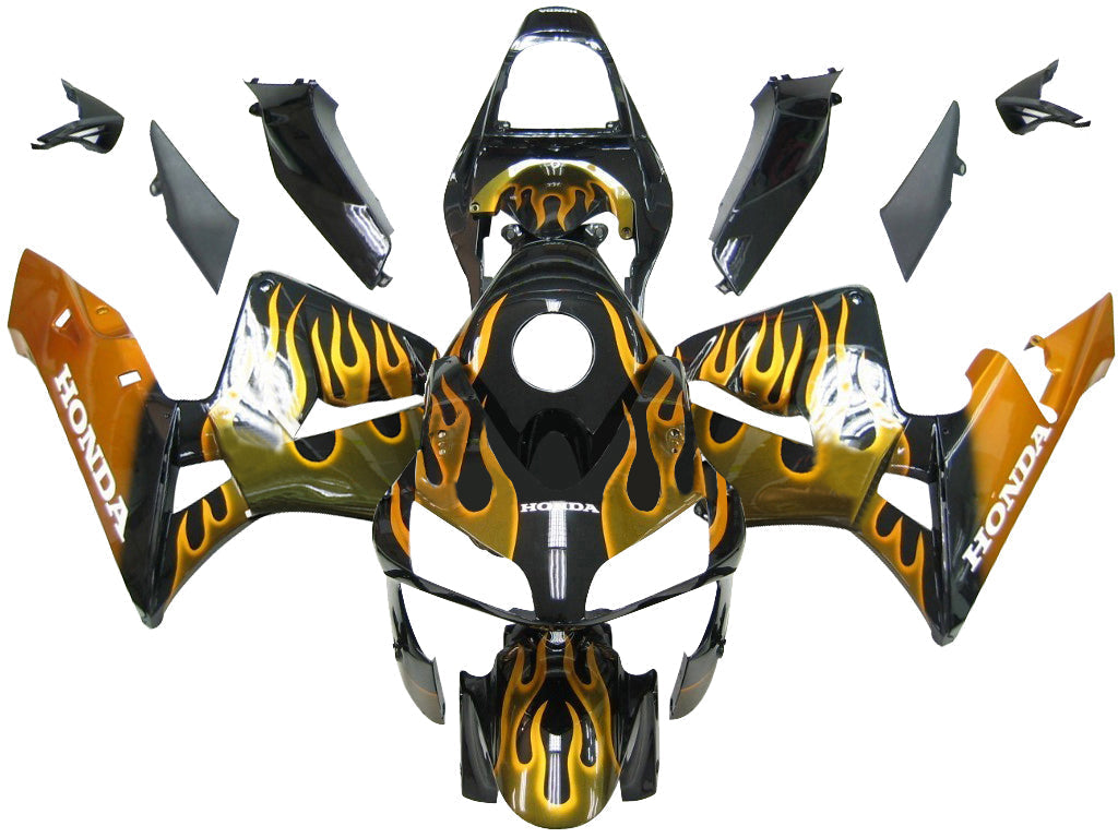 2003-2004 CBR600RR Bodywork Fairing Multi-Color ABS Injection Molded Plastics Set 16# Generic