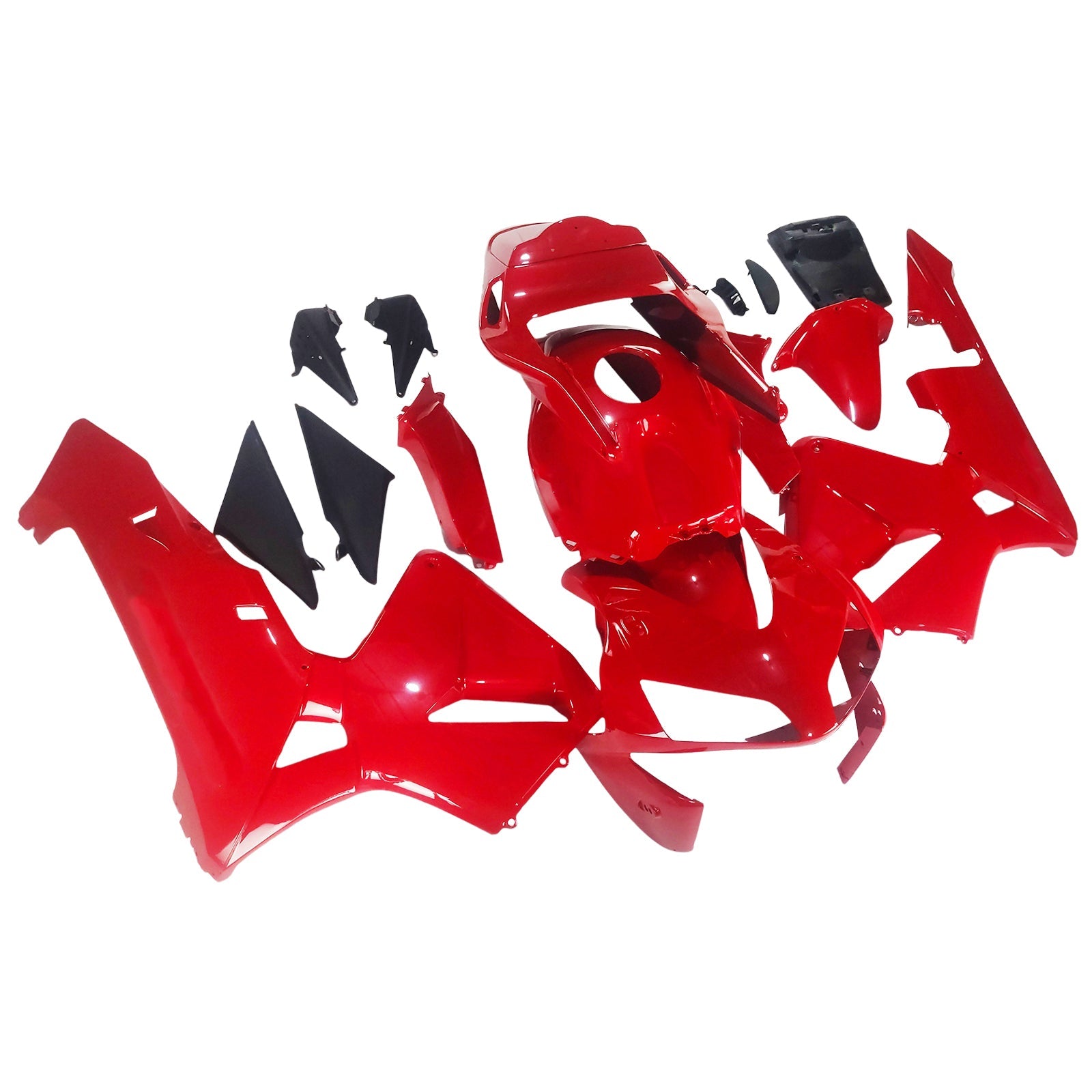 2003-2004 Honda CBR 600 RR Red Honda Racing Fairings Generic