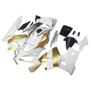 2003-2004 Honda CBR600 Fairing White&Gold Kit