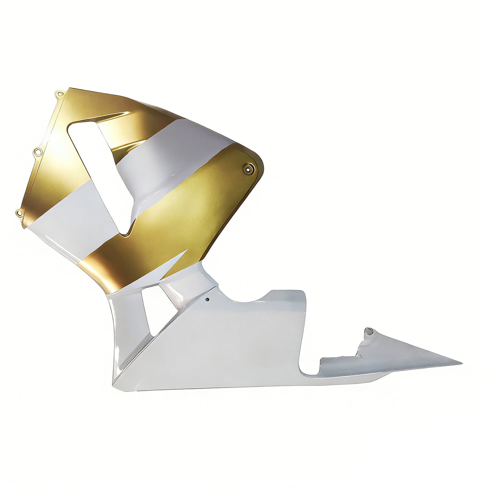 2003-2004 Honda CBR600 Fairing White&Gold Kit