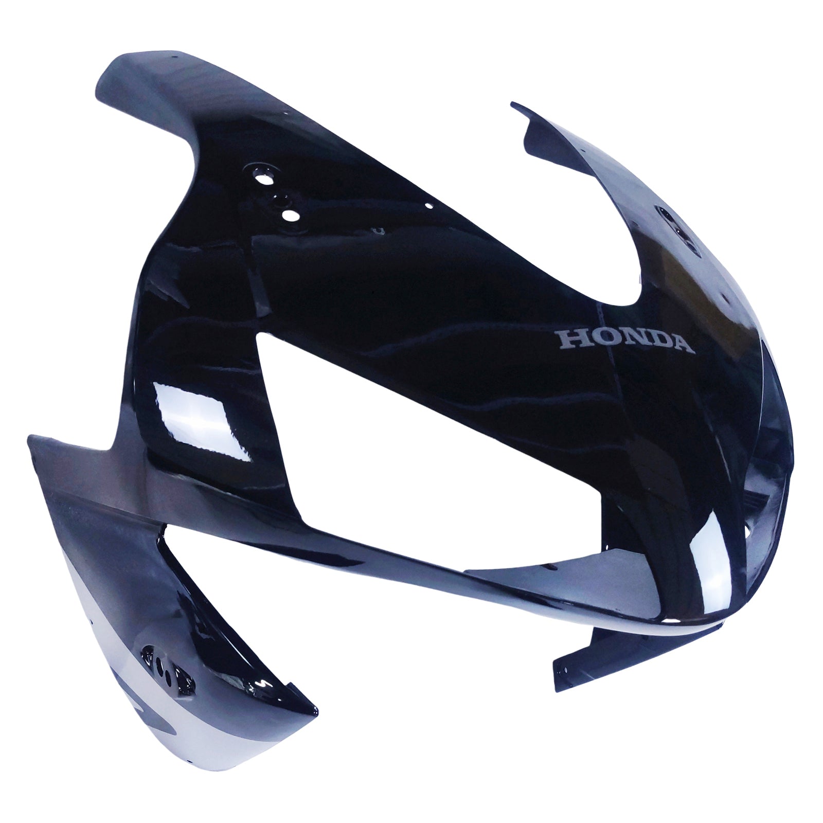 Fairings 2003-2004 Honda CBR 600 RR Black & Silver CBR Racing Generic