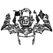 2003-2004 Honda CBR 600 RR Black White Silver Camouflage Racing Fairings Generic