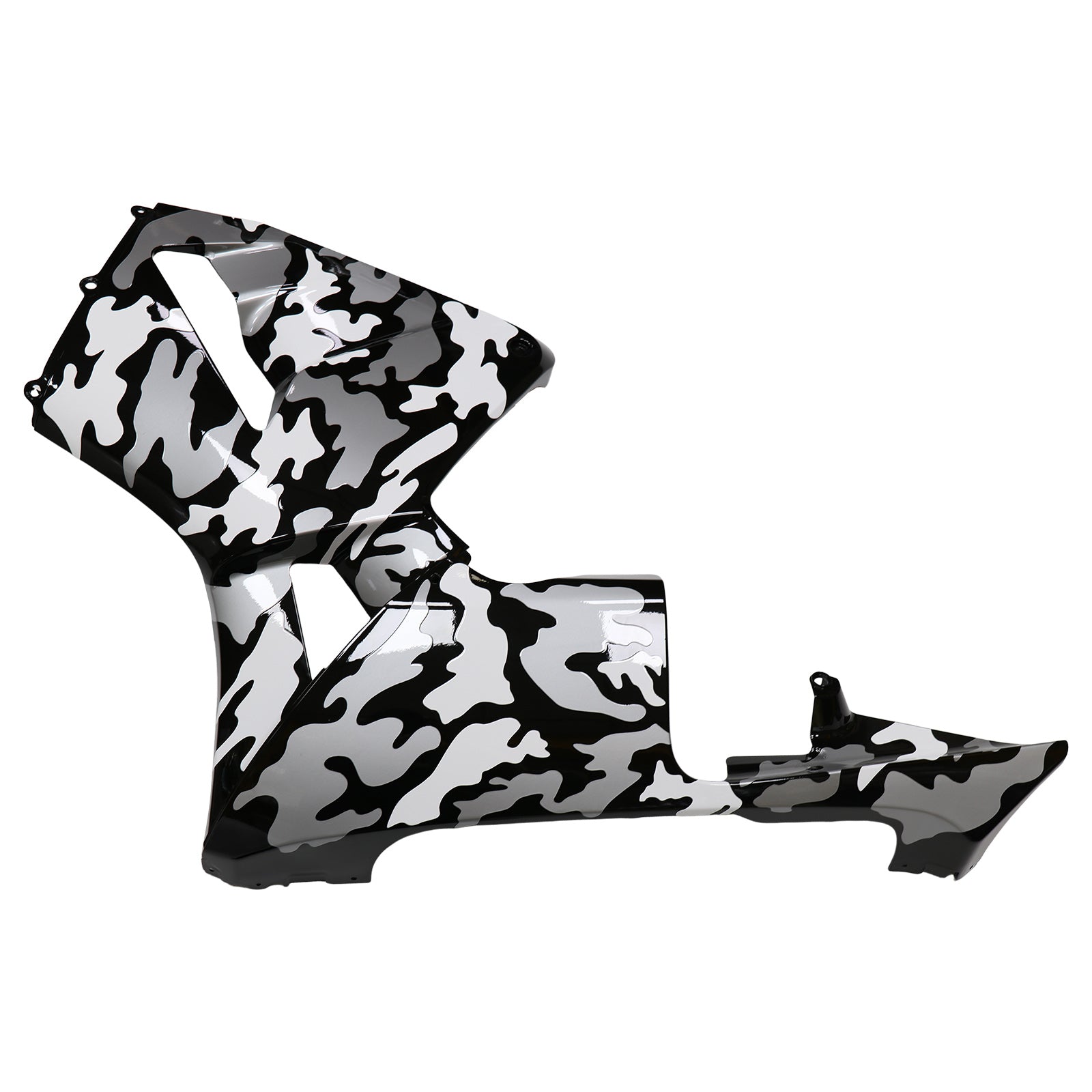 2003-2004 Honda CBR 600 RR Black White Silver Camouflage Racing Fairings Generic