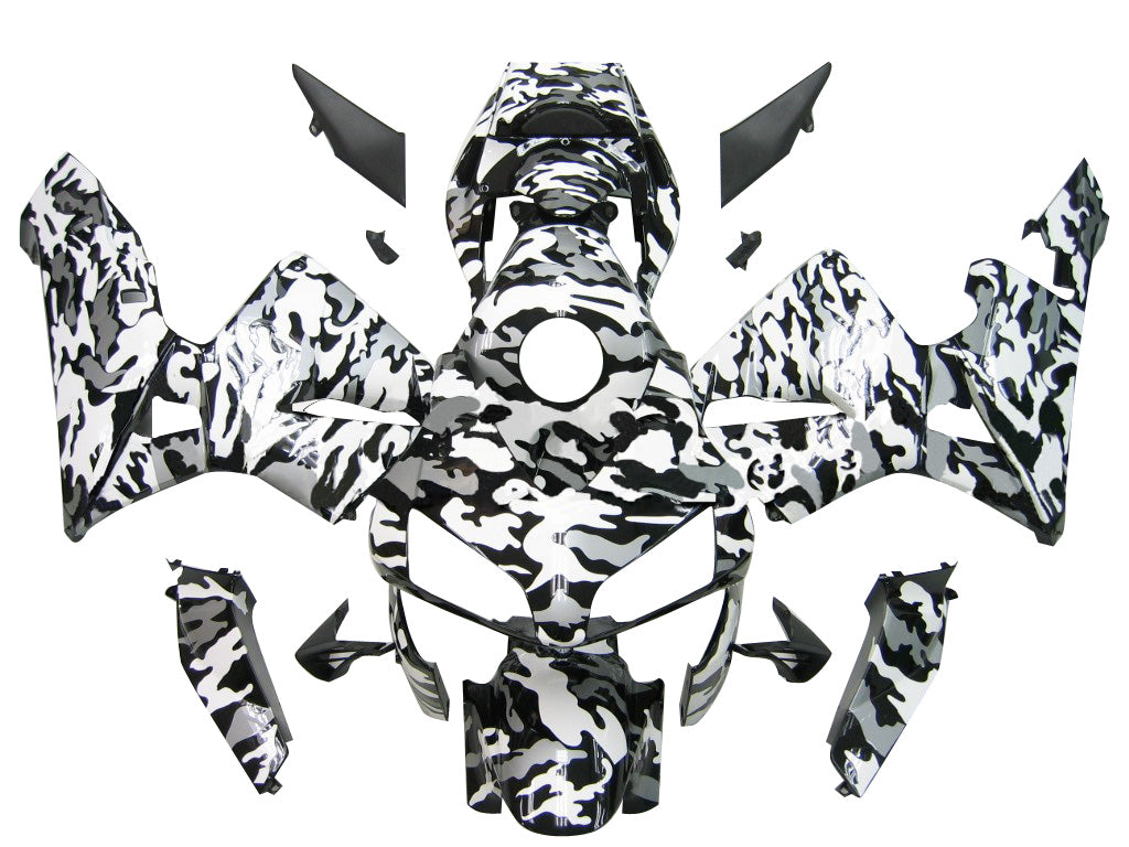 2003-2004 CBR600RR Bodywork Fairing ABS Injection Molded Plastics Set Multi-Color Generic