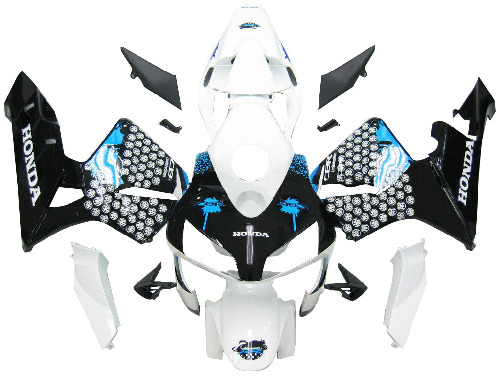 2003-2004 CBR600RR Bodywork Fairing ABS Injection Molded Plastics Set Multi-Color Generic