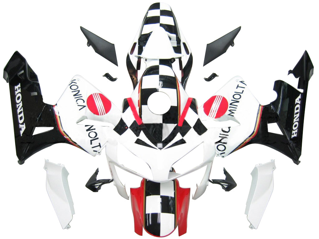 2003-2004 CBR600RR Bodywork Fairing ABS Injection Molded Plastics Set Multi-Color Generic