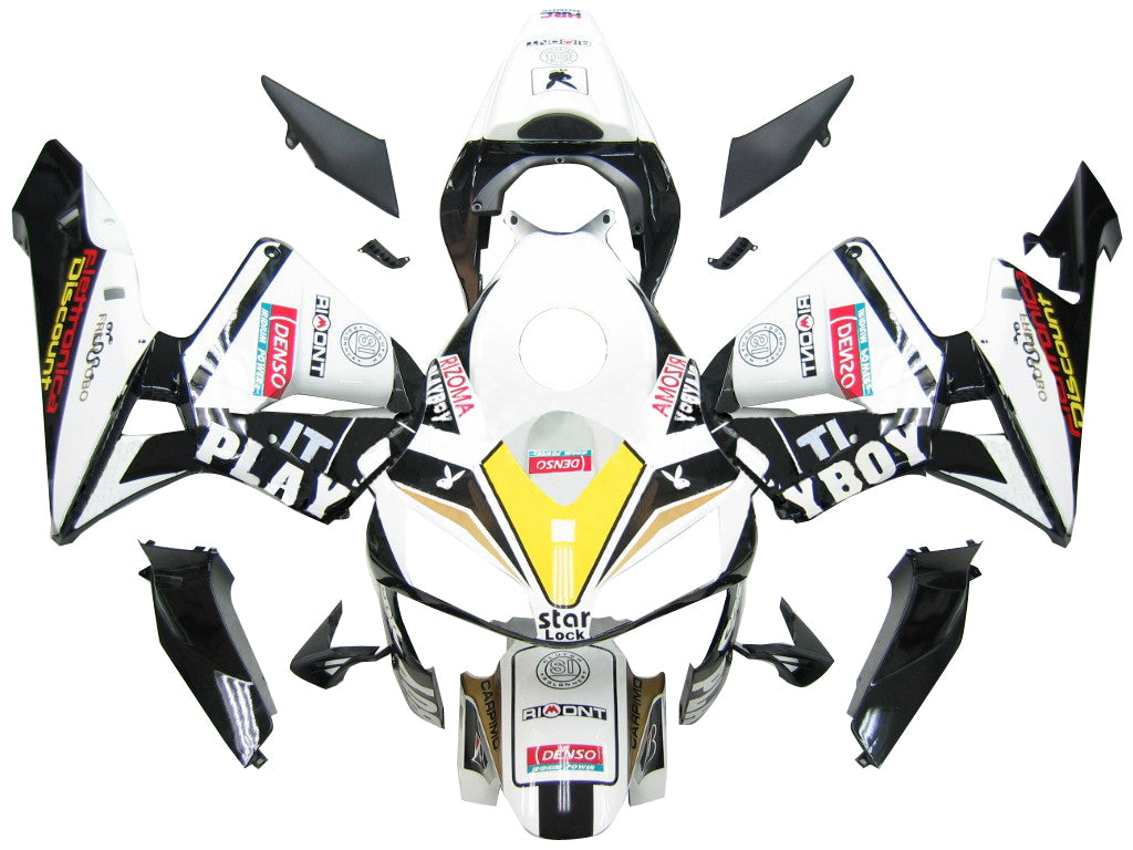 2003-2004 CBR600RR Bodywork Fairing ABS Injection Molded Plastics Set Multi-Color Generic