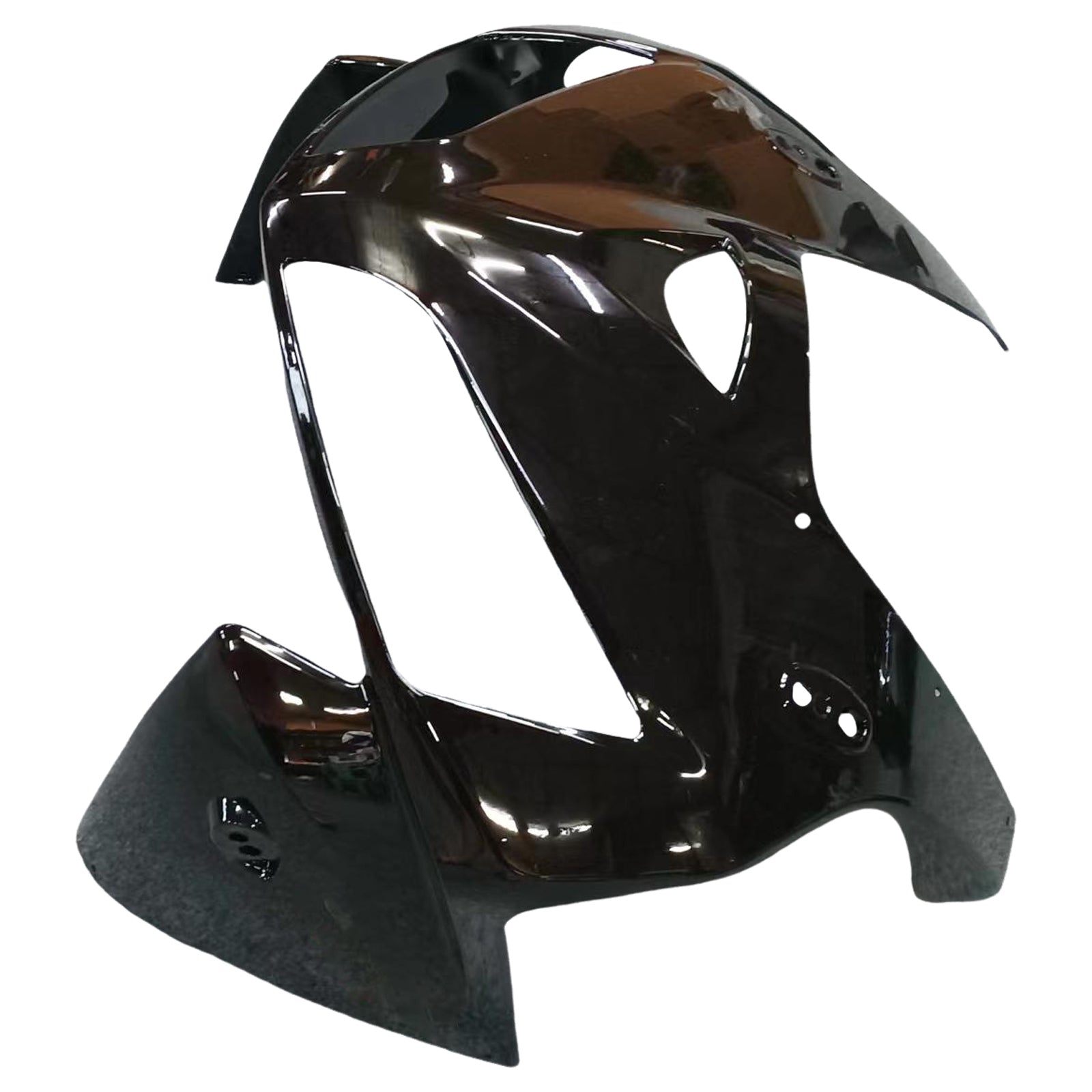 2005-2006 CBR600RR Bodywork Fairing Black ABS Injection Molded Plastics Set Generic