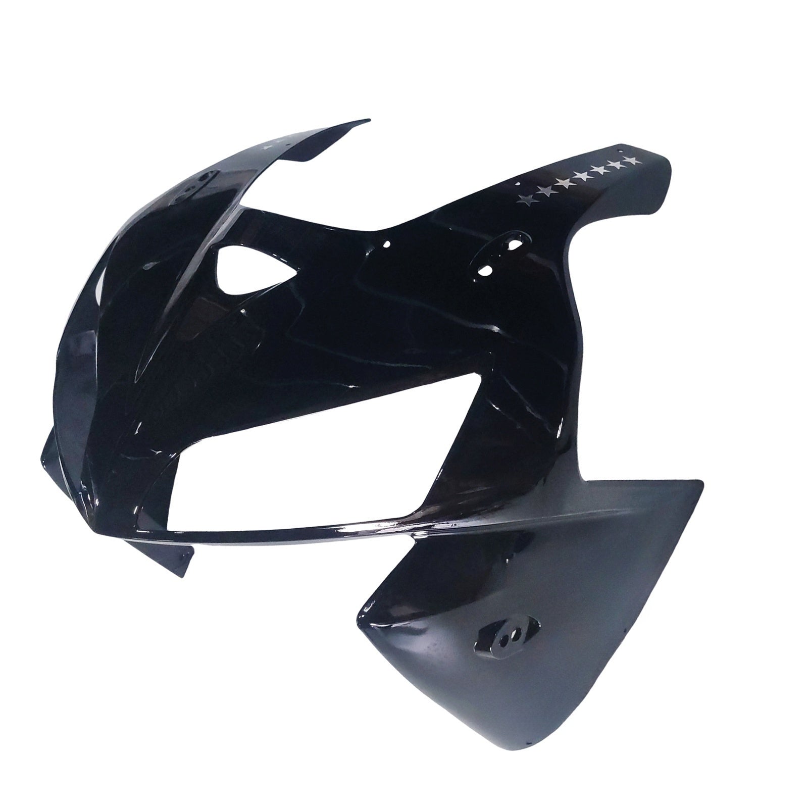 2005-2006 Honda CBR 600 RR Black & Silver SevenStars Racing Fairings Generic