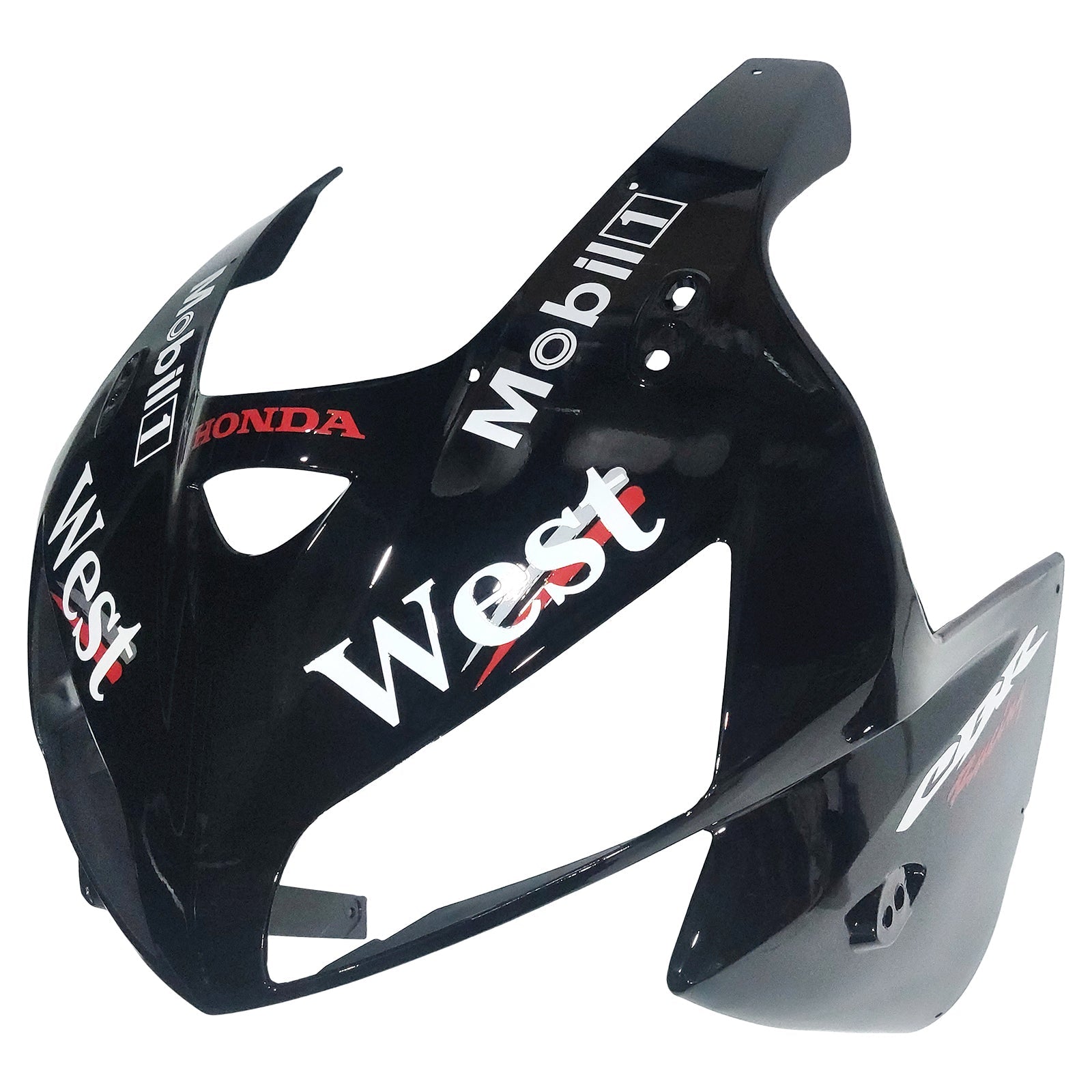 2005-2006 Honda CBR 600 RR Black West Racing Fairings Generic