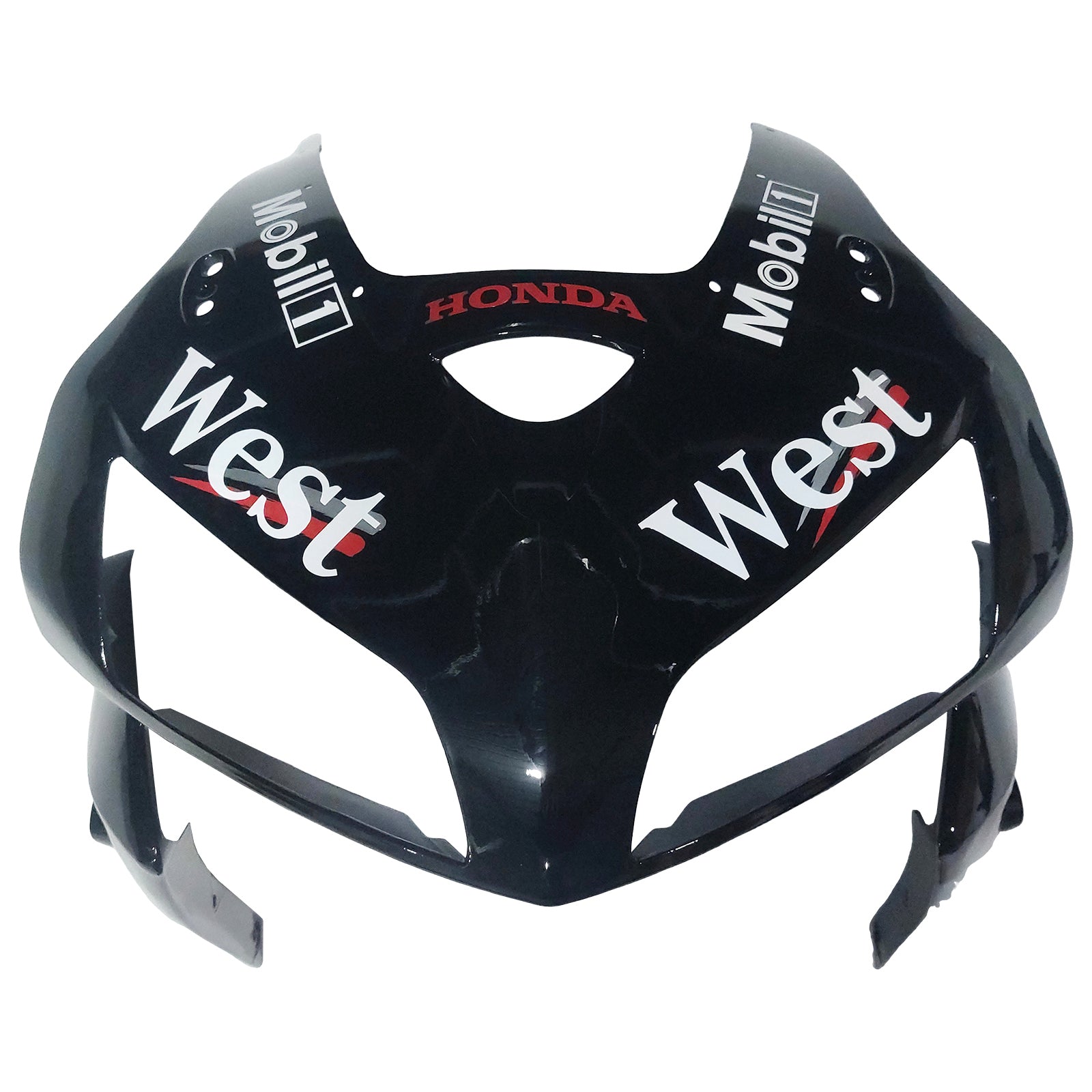 2005-2006 Honda CBR 600 RR Black West Racing Fairings Generic