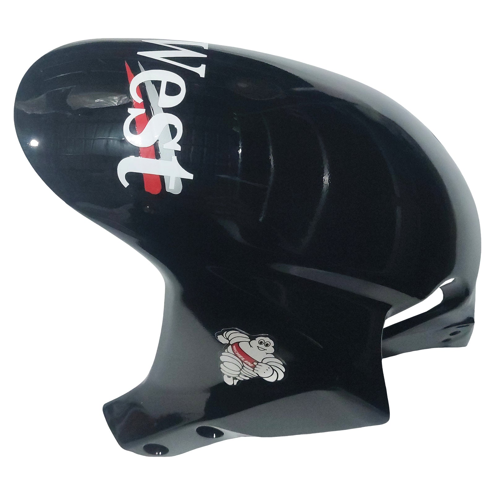 2005-2006 Honda CBR 600 RR Black West Racing Fairings Generic