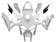 2005-2006 CBR600RR Bodywork Fairing White ABS Injection Molded Plastics Set Generic