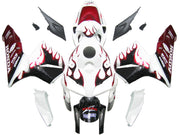 2005-2006 CBR600RR Bodywork Fairing Multi-Color Flame ABS Injection Molded Plastics Set Generic