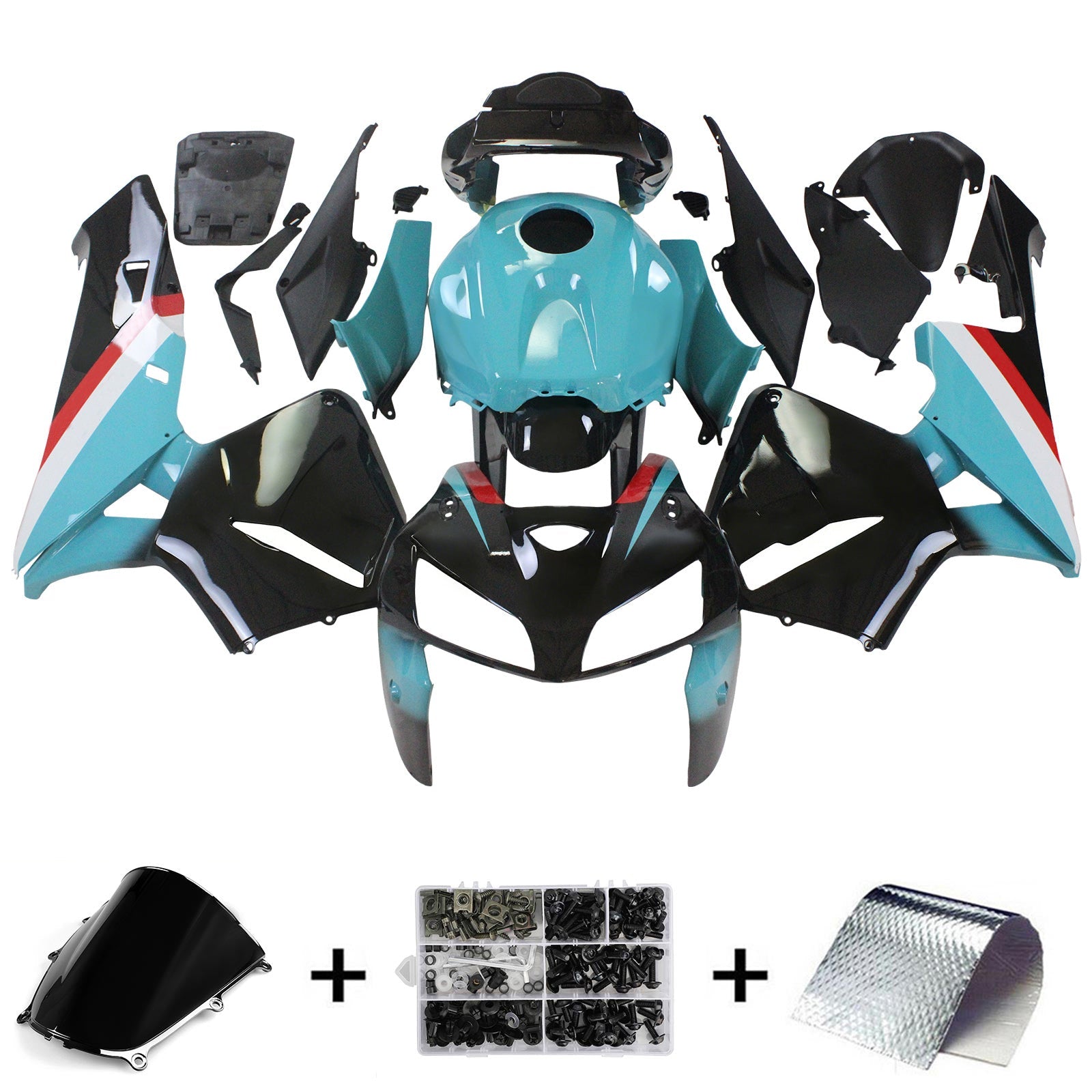 2005-2006 Honda CBR600RR F5 Fairing Kit Bodywork Plastic ABS