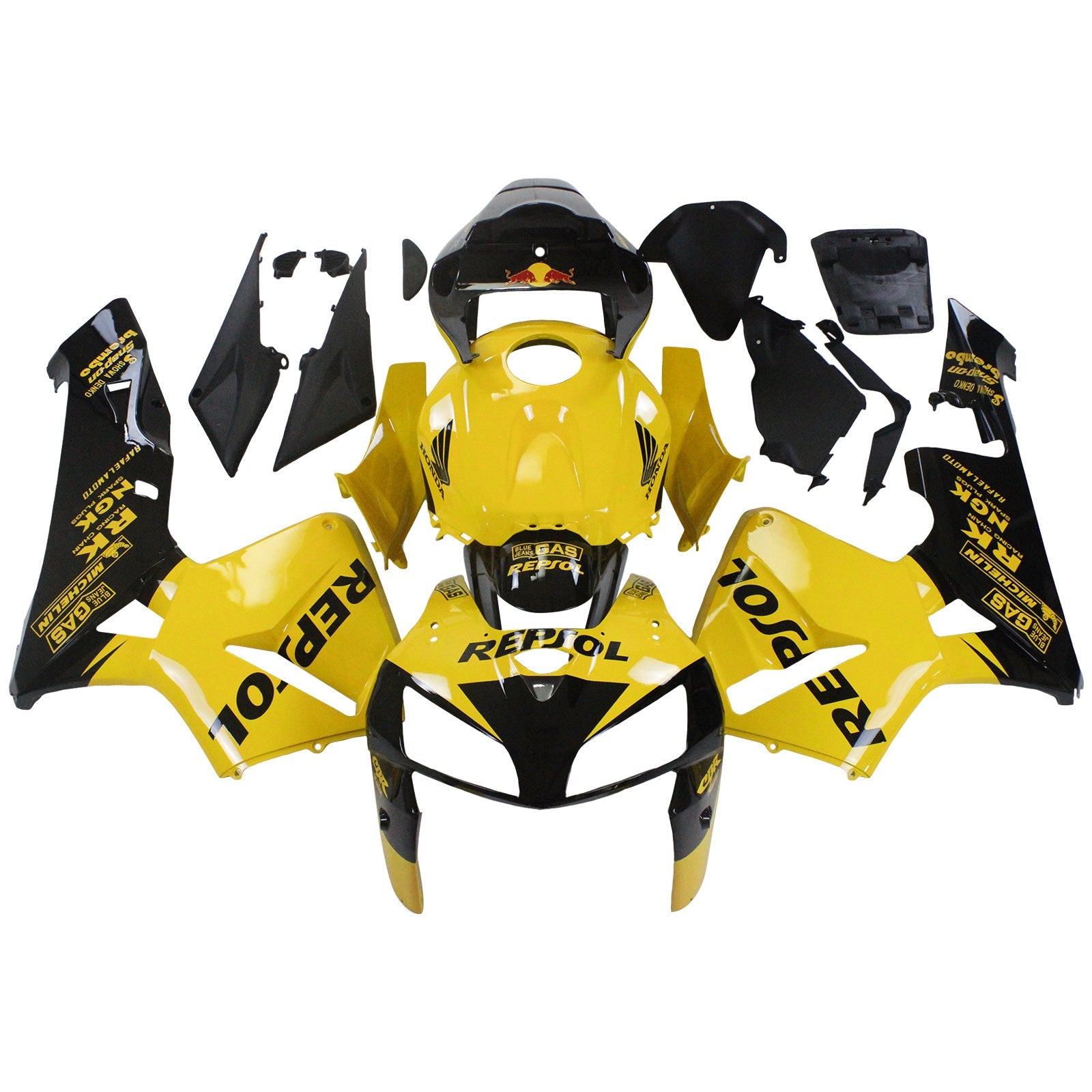 2005-2006 Honda CBR600RR F5 Fairing Kit Bodywork Plastic ABS