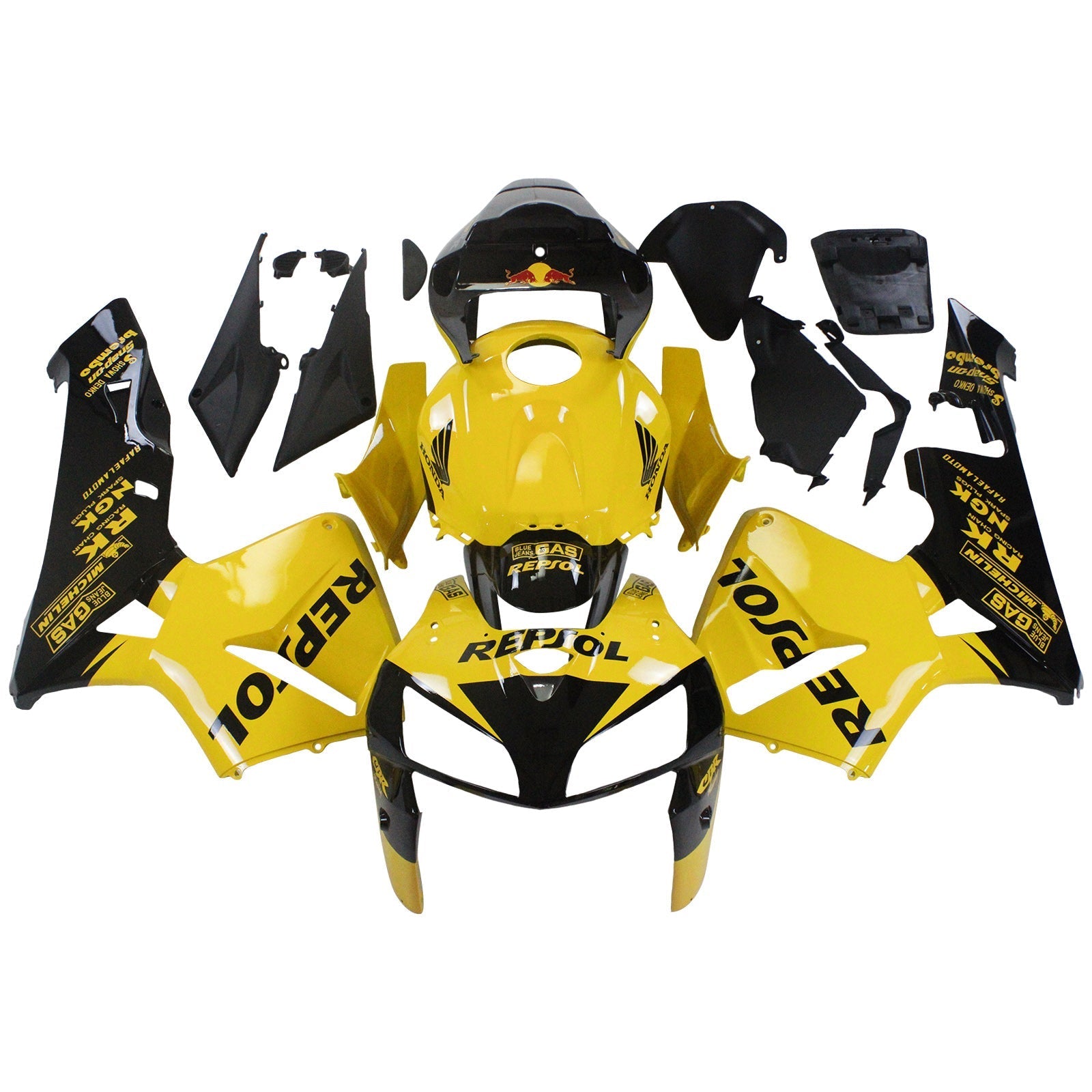 2005-2006 Honda CBR600RR F5 Fairing Kit Bodywork Plastic ABS