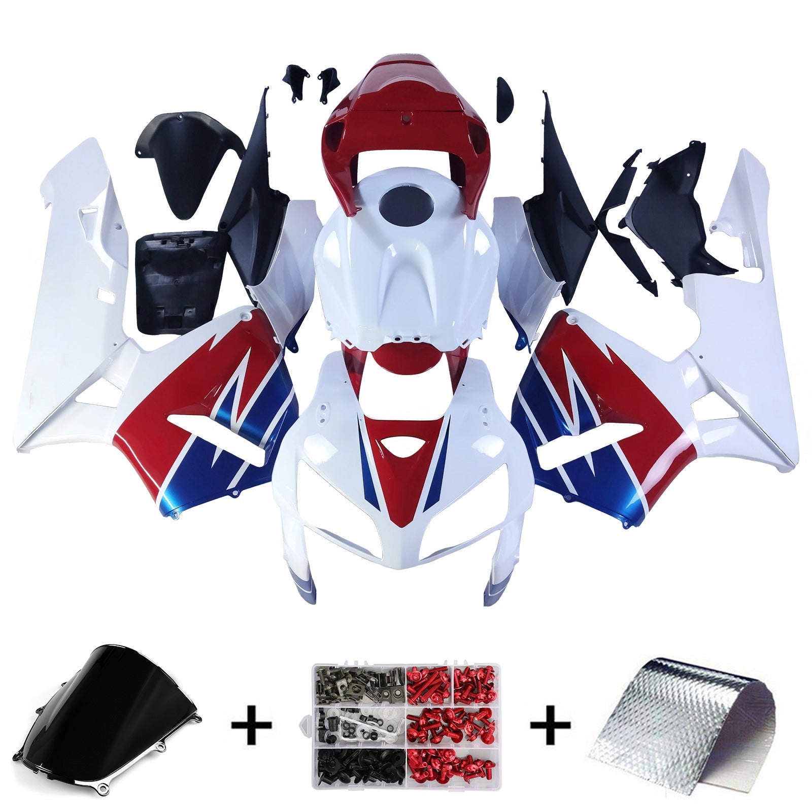 2005-2006 Honda CBR600RR F5 Fairing Kit Bodywork Plastic ABS