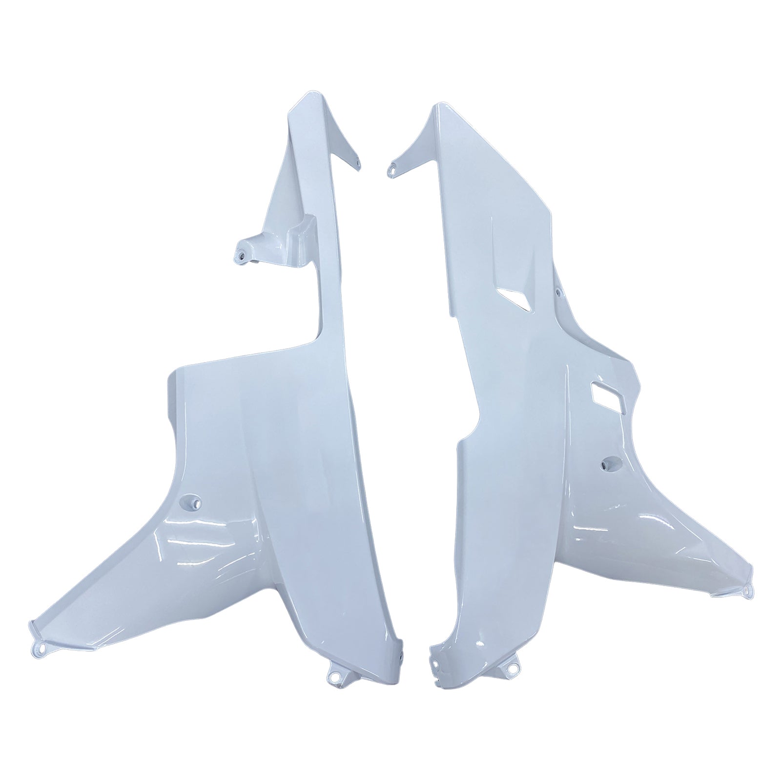 2007-2008 Honda CBR600RR White Black Fairing Kit