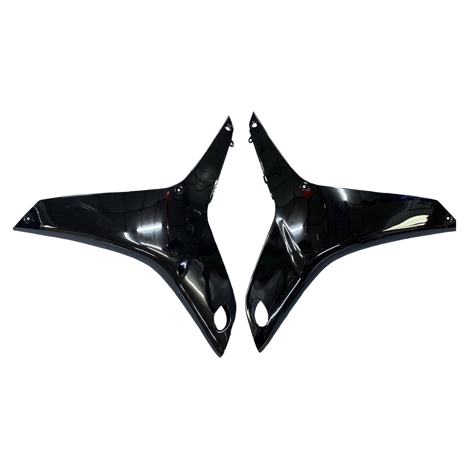 2007-2008 Honda CBR600RR White Black Fairing Kit