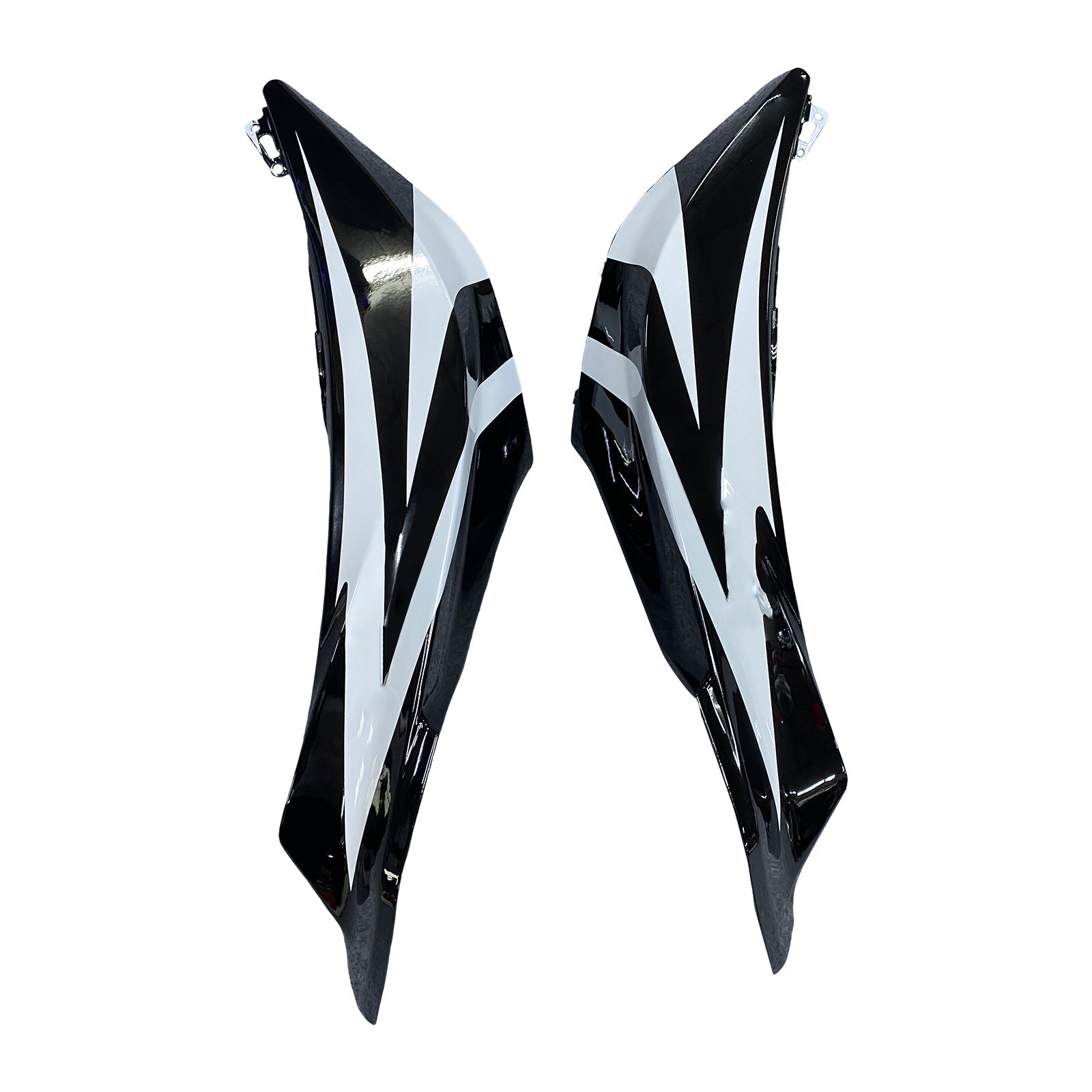 2007-2008 Honda CBR600RR White Black Fairing Kit